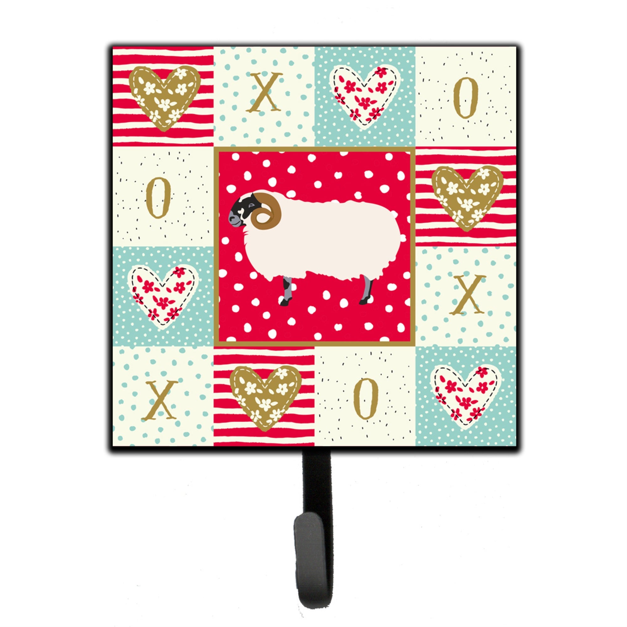 Scottish Blackface Sheep Love Leash Or Key Holder