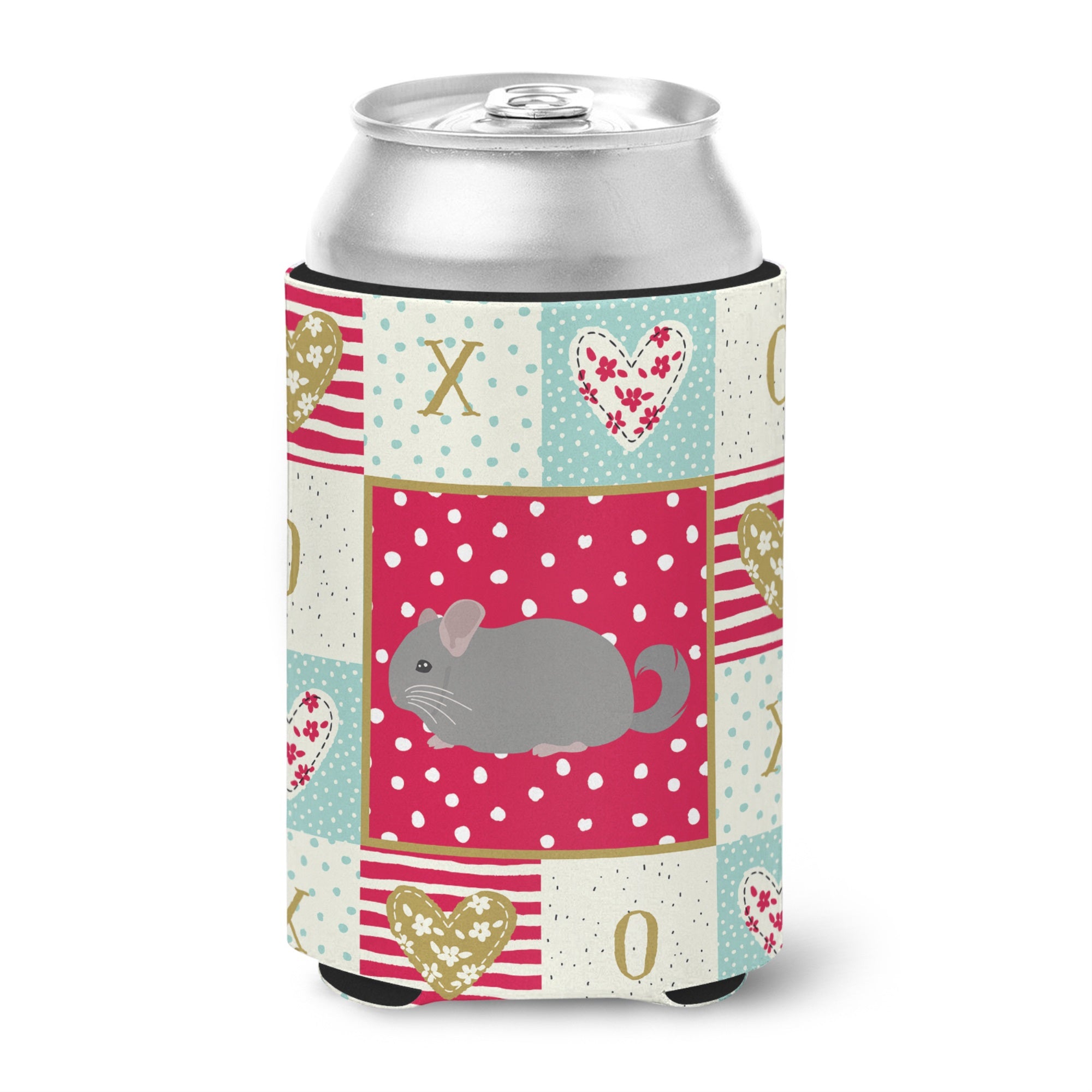 Agouti Chinchilla Love Can Or Bottle Hugger