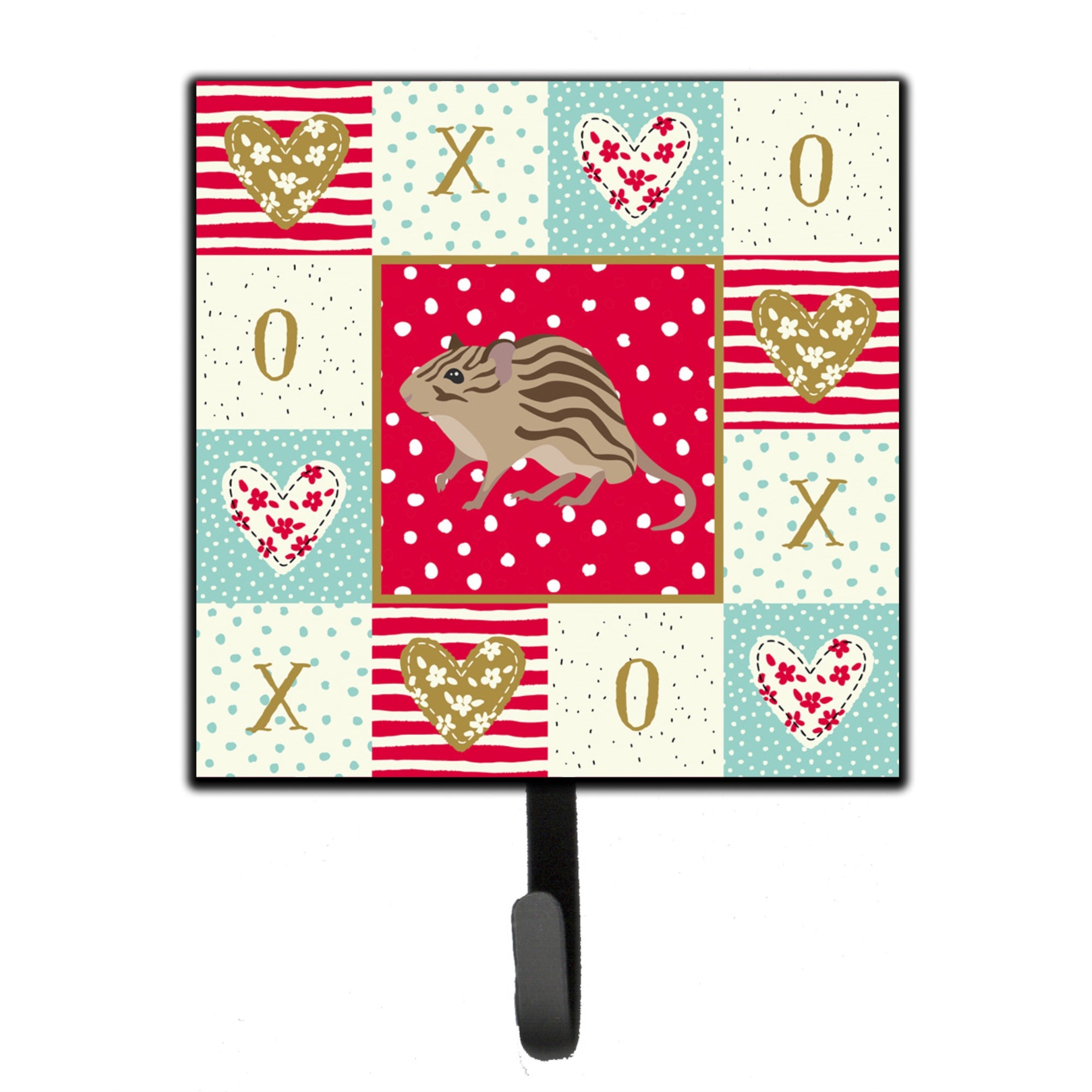 Zebra Mouse Love Leash Or Key Holder