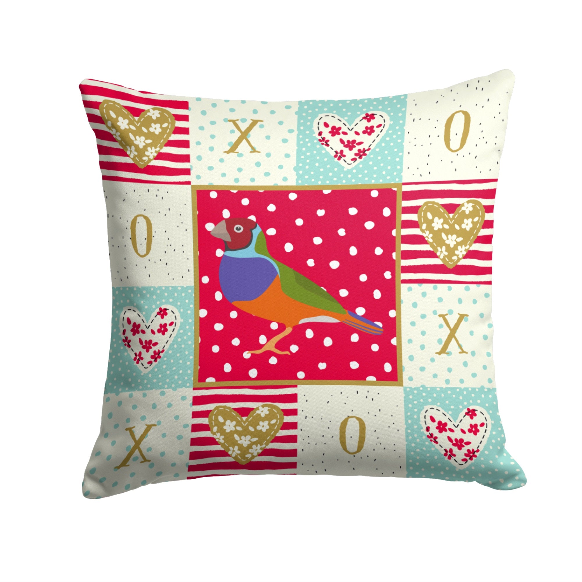 Amadina Love Fabric Decorative Pillow