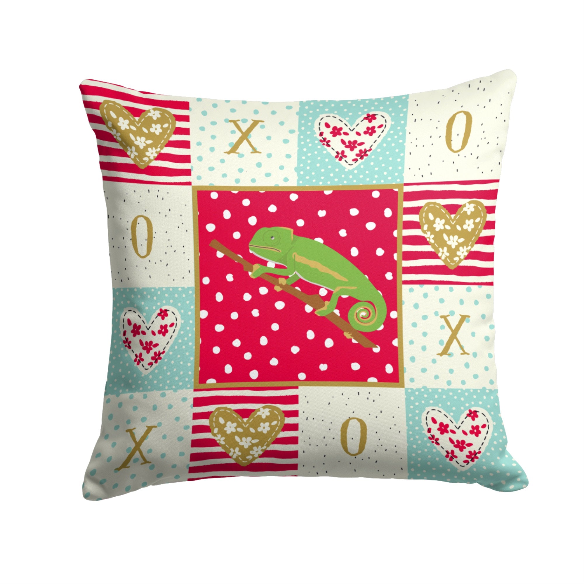 Chameleon Fabric Decorative Pillow