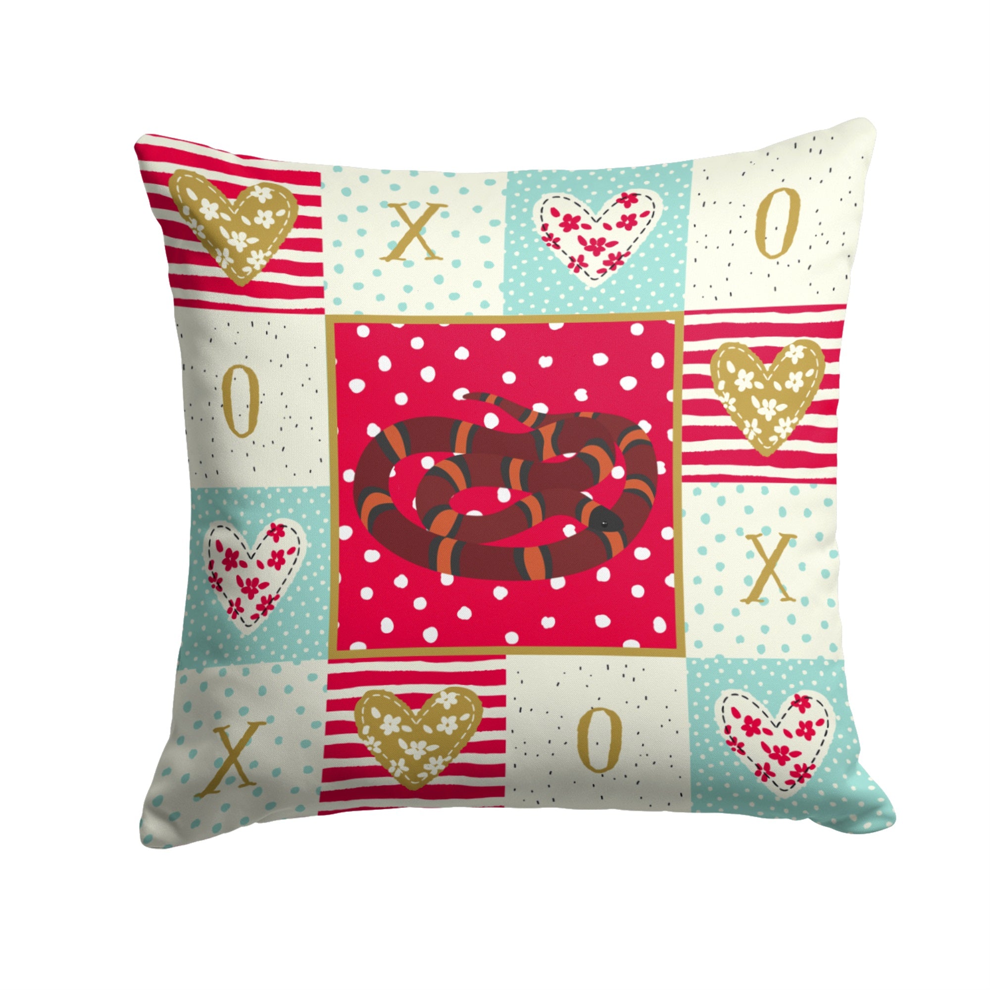 Snake Fabric Decorative Pillow