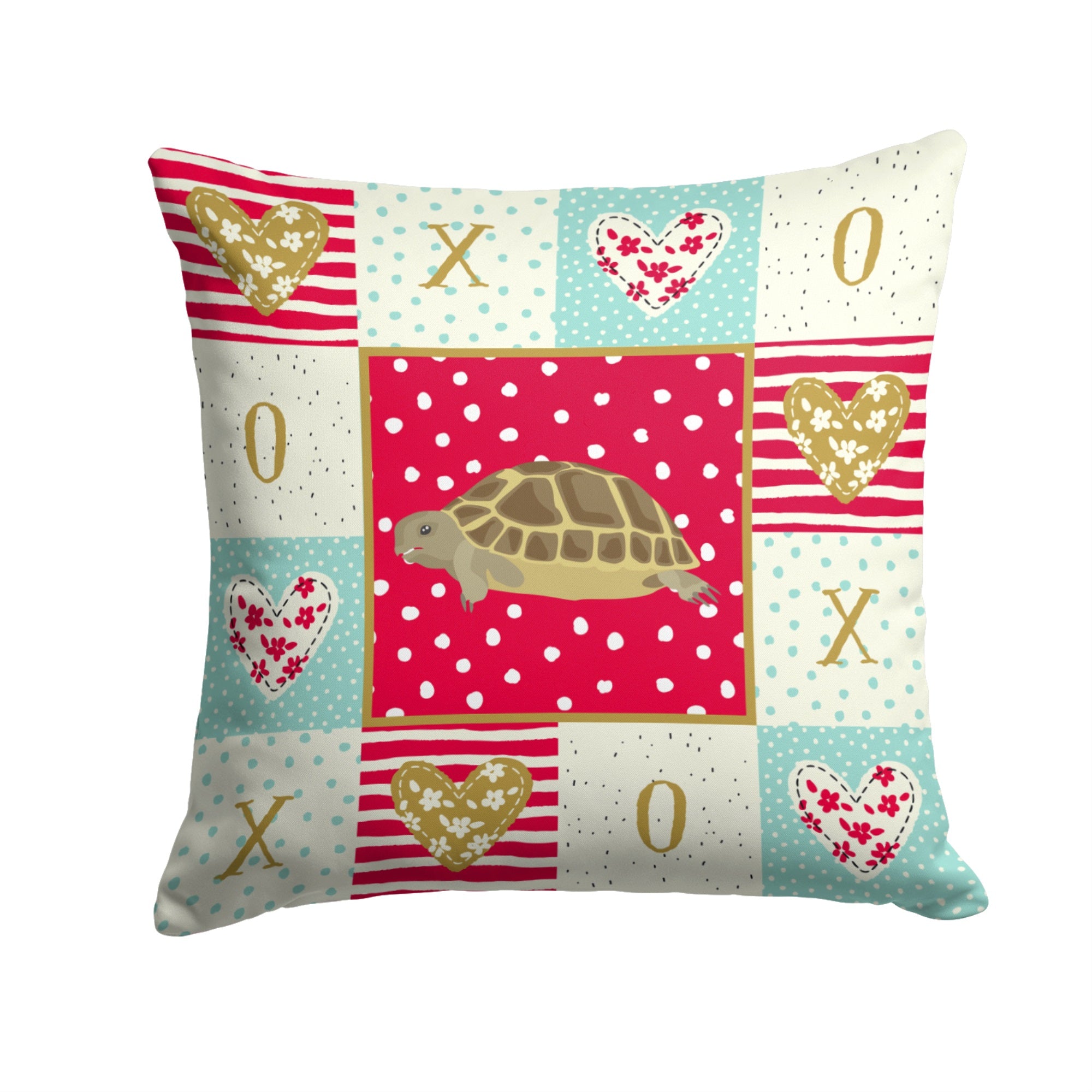 Turtle Fabric Decorative Pillow