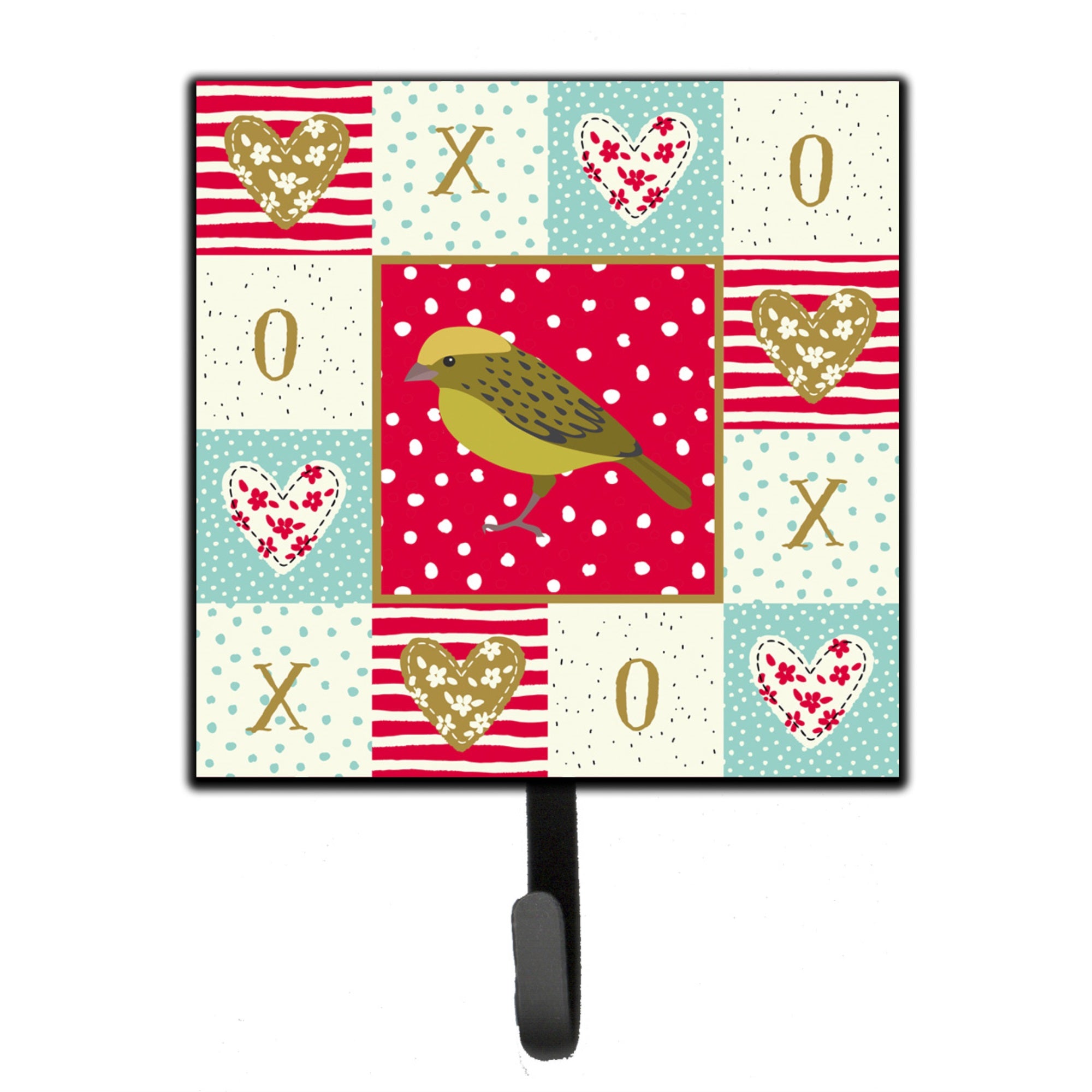 Lizard Canary Love Leash Or Key Holder