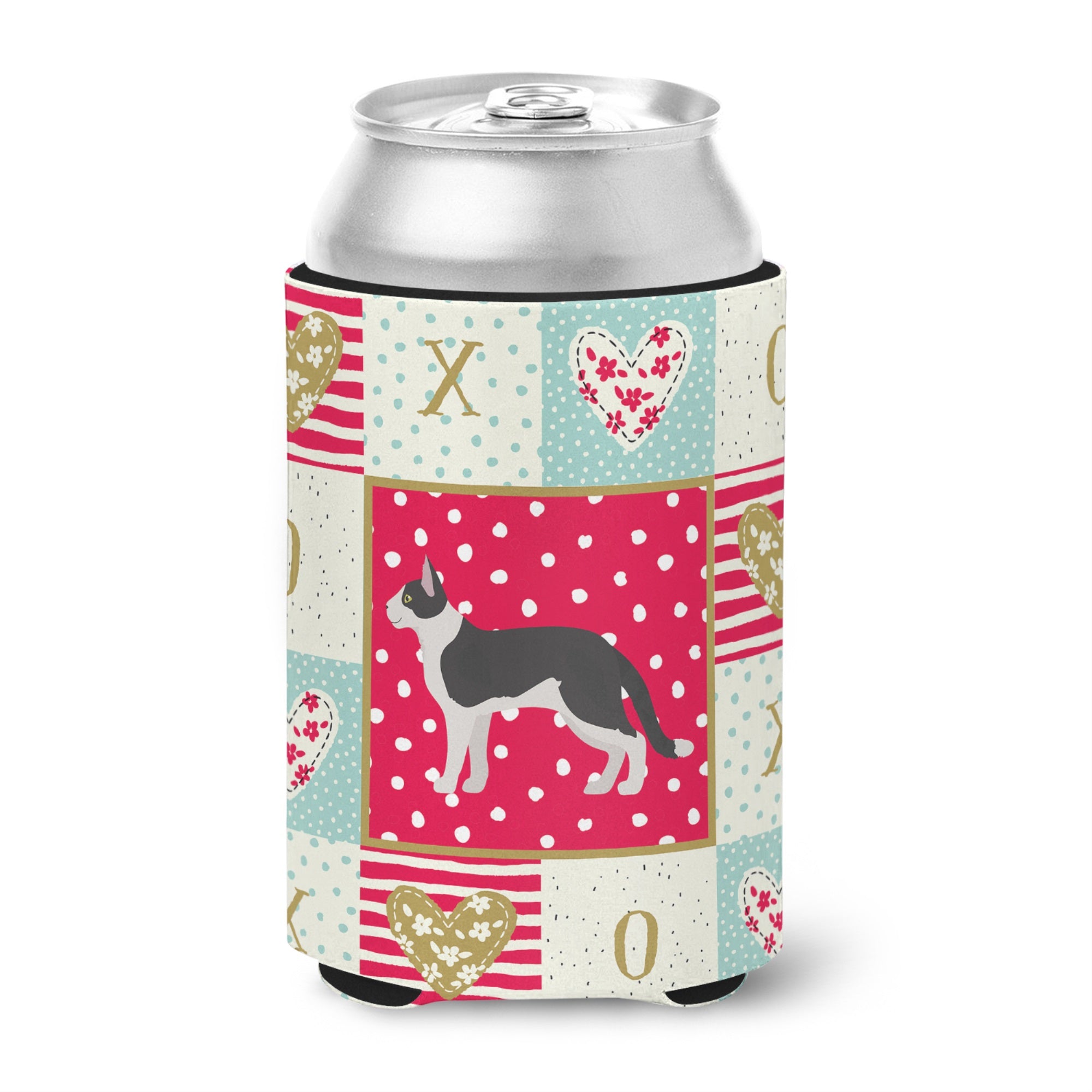 Bicolour Aegean Cat Love Can Or Bottle Hugger