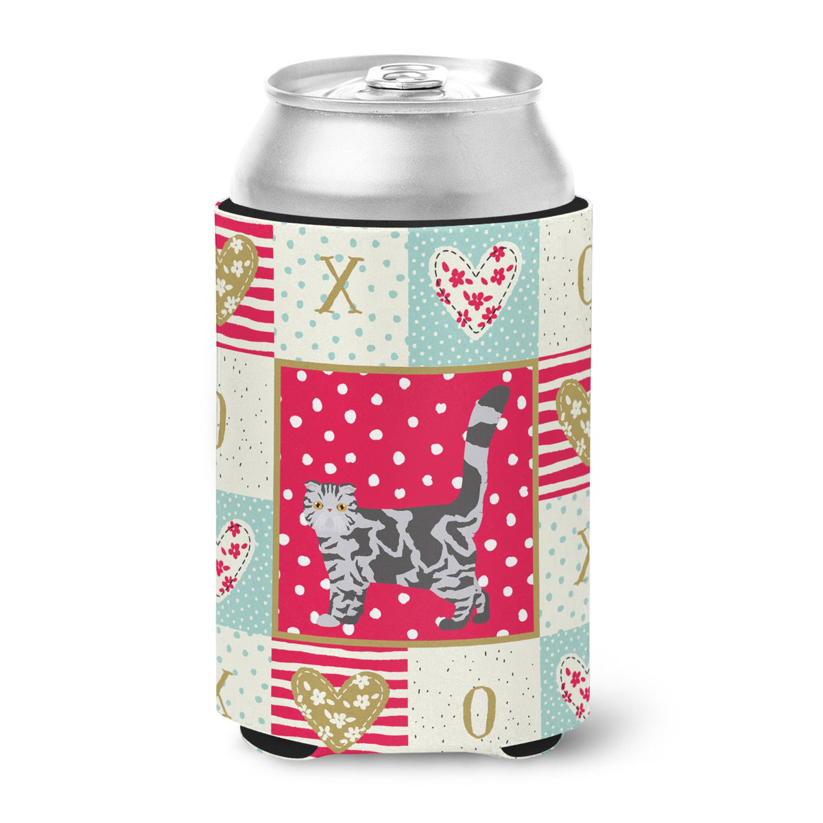 Foldex Exotic Fold #1 Cat Love Can Or Bottle Hugger