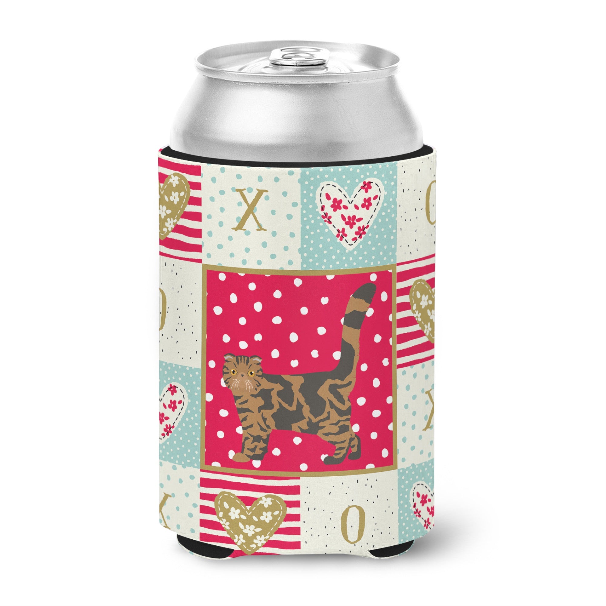 Foldex Exotic Fold #2 Cat Love Can Or Bottle Hugger