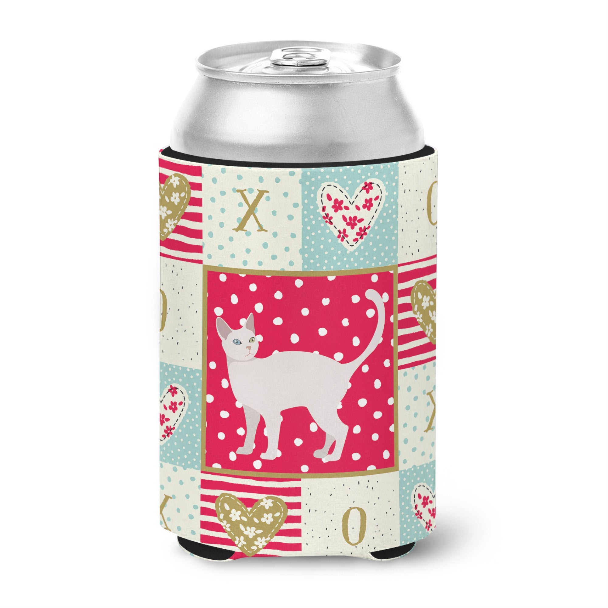 Khao Manee #2 Cat Love Can Or Bottle Hugger
