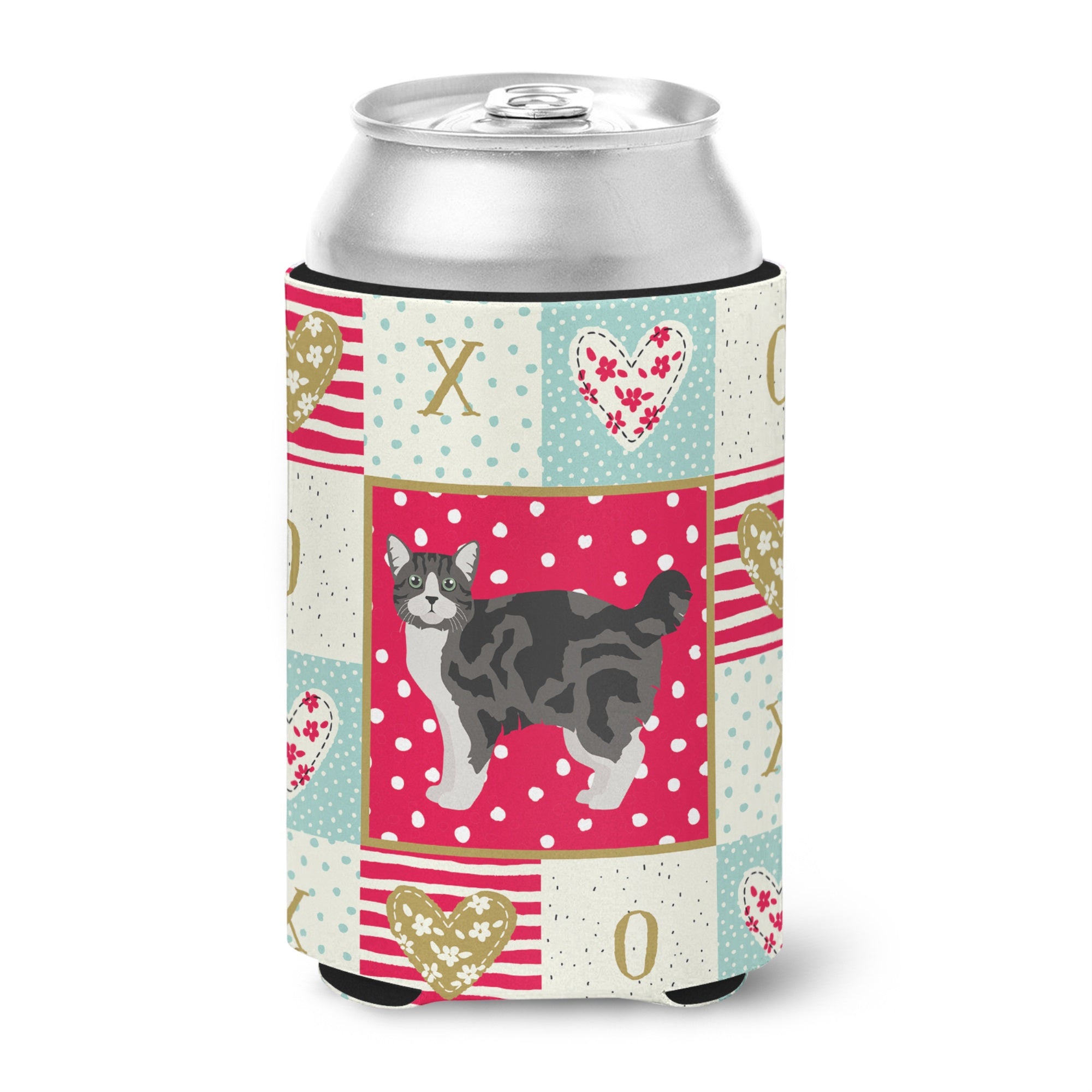 Manx #1 Cat Love Can Or Bottle Hugger
