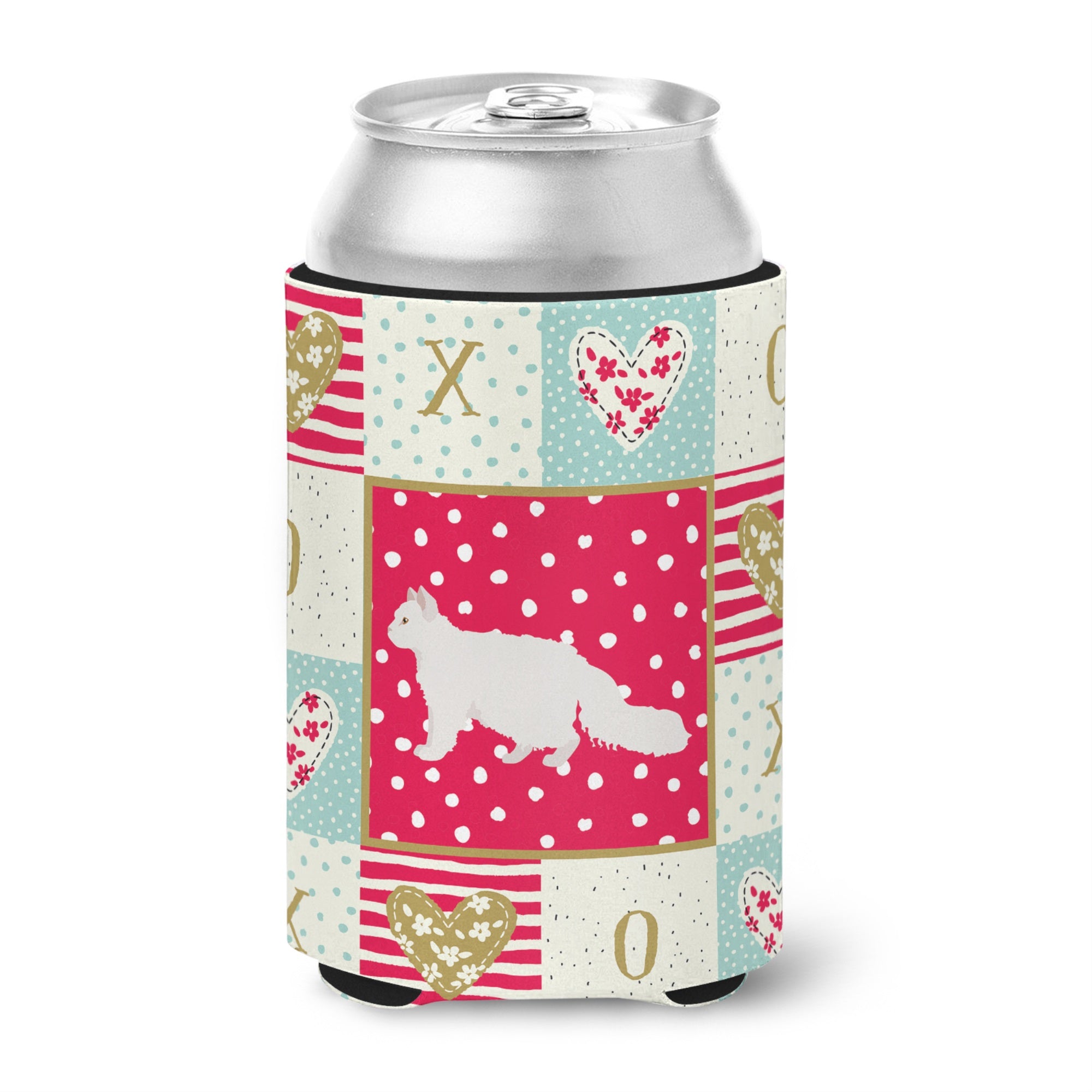 Oregon Rex #2 Cat Love Can Or Bottle Hugger