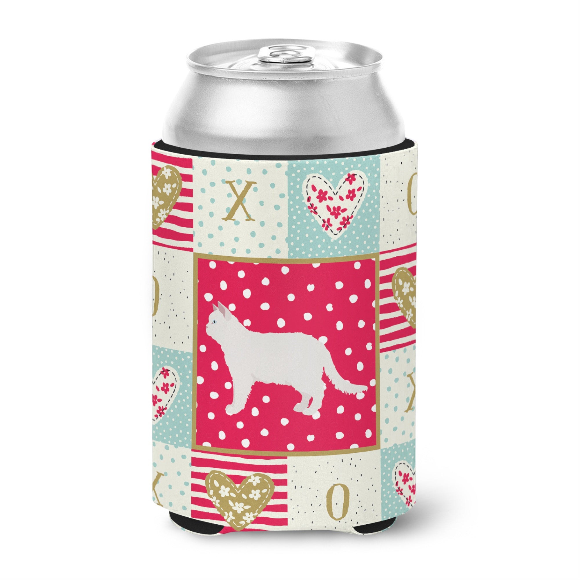 Poodle Cat #2 Cat Love Can Or Bottle Hugger