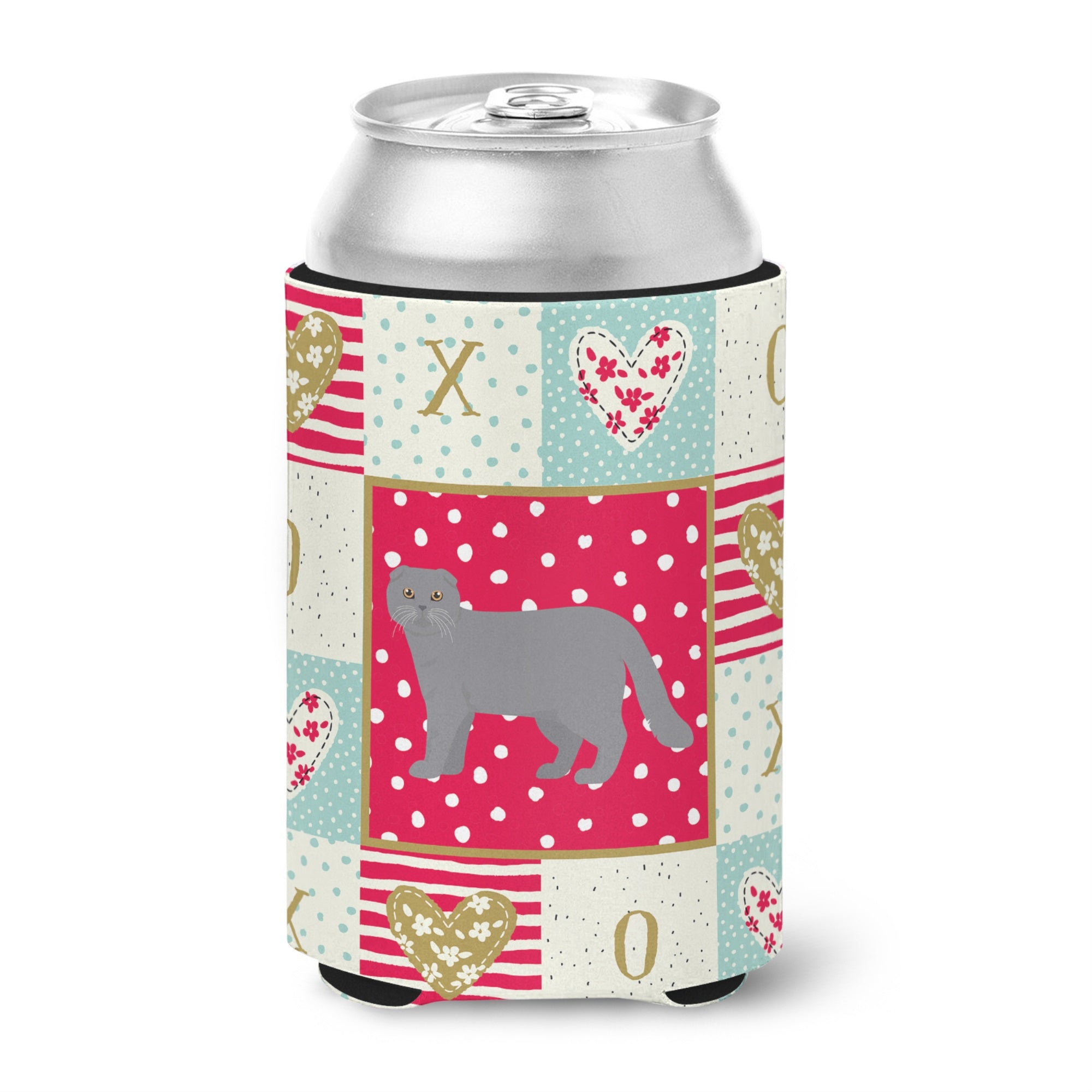 Scottish Fold #1 Cat Love Can Or Bottle Hugger
