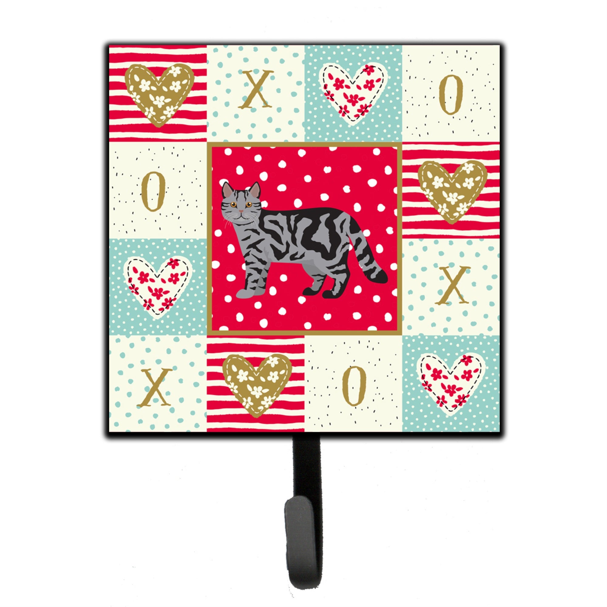 Scottish Straight Cat Love Leash Or Key Holder