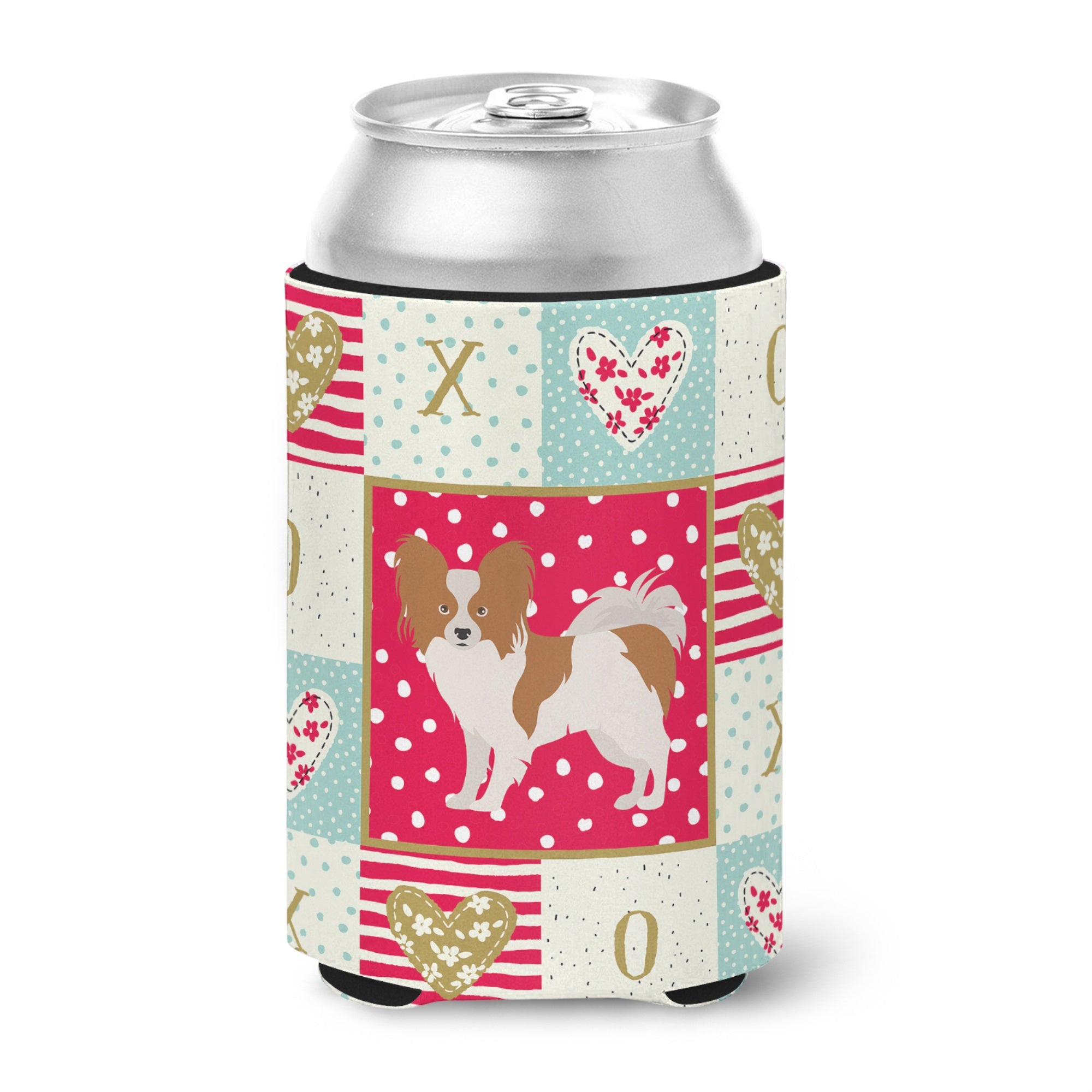 Papillon #1 Love Can Or Bottle Hugger