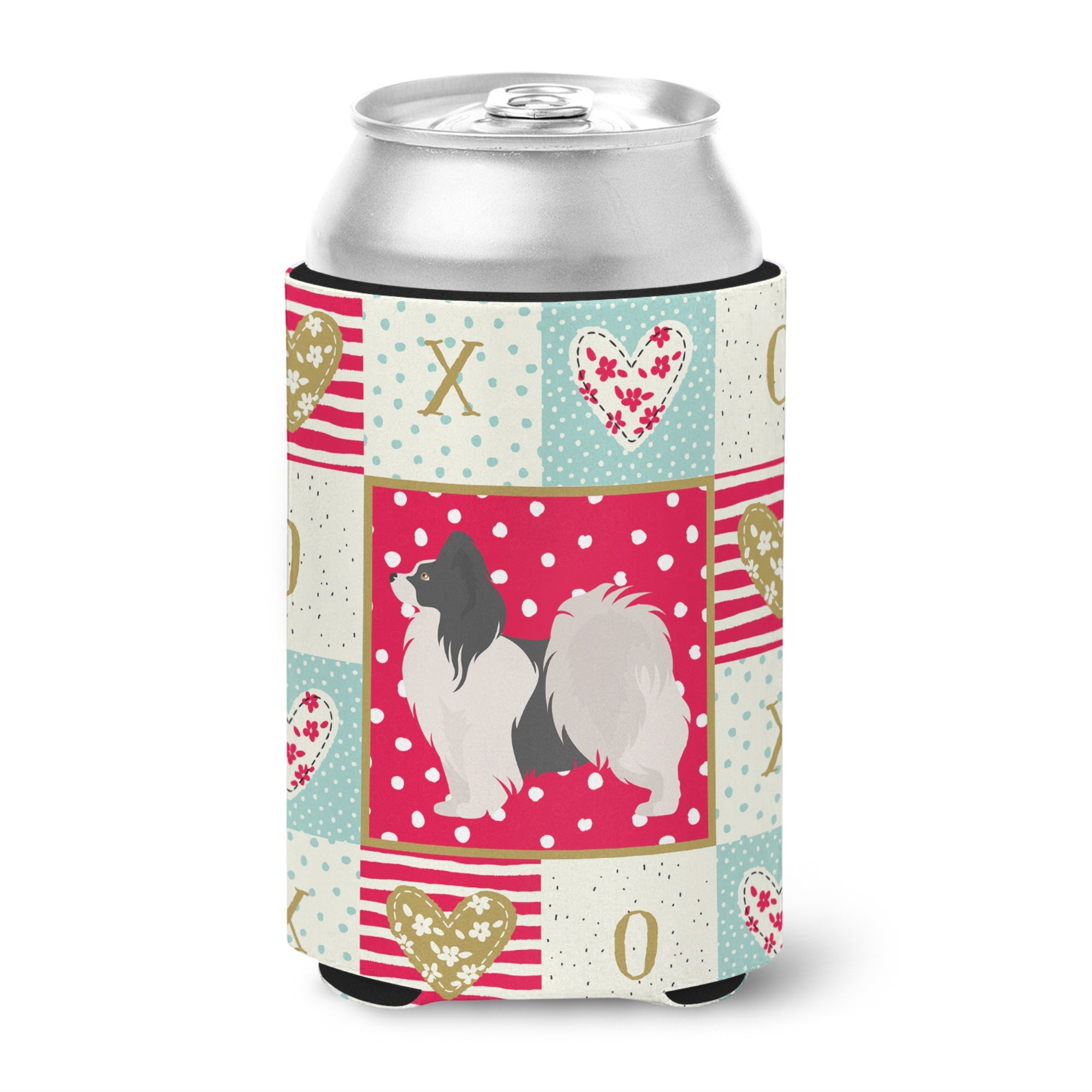 Papillon #2 Love Can Or Bottle Hugger