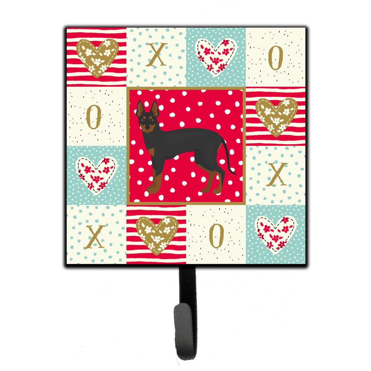 English Toy Terrier #2 Love Leash Or Key Holder