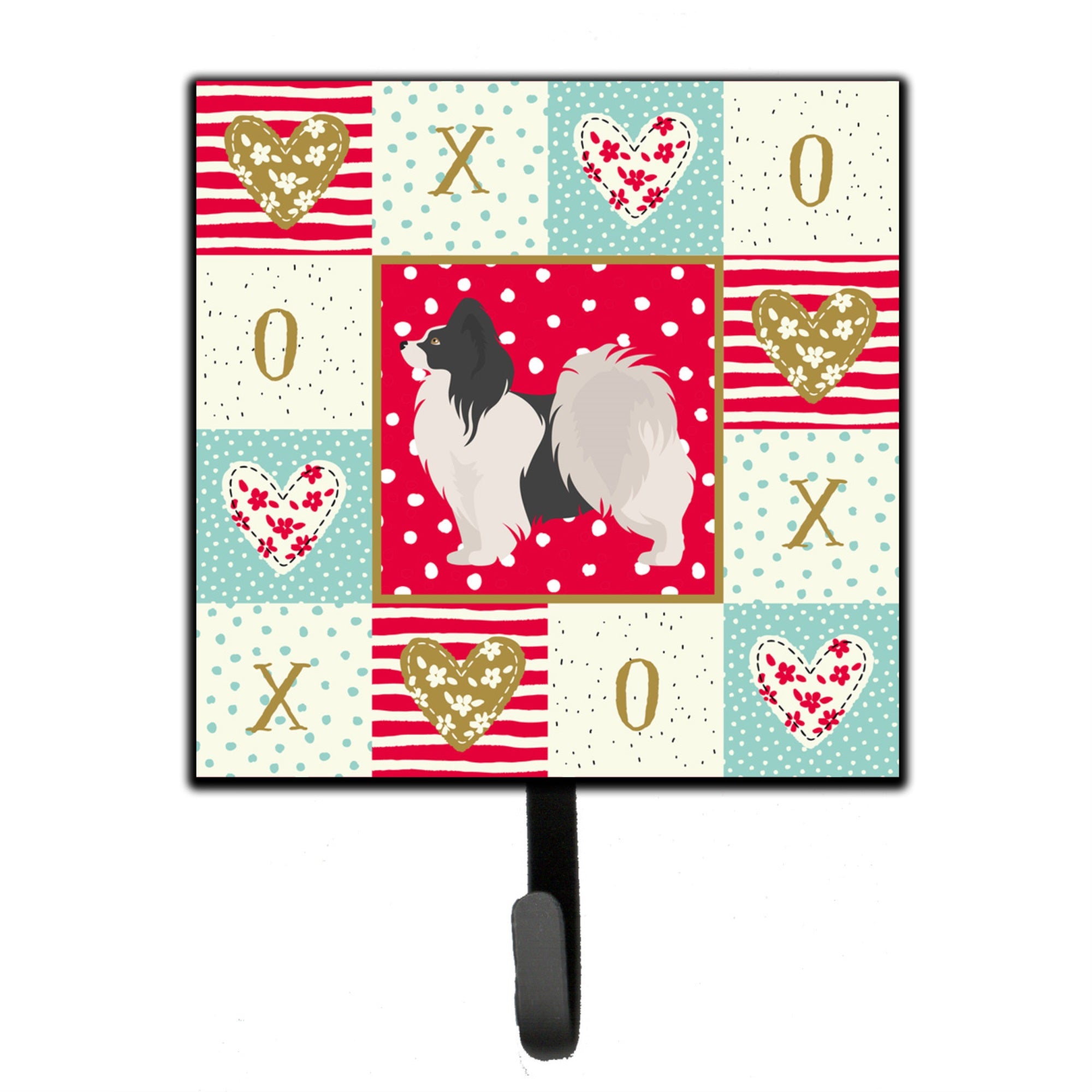 Papillon #2 Love Leash Or Key Holder