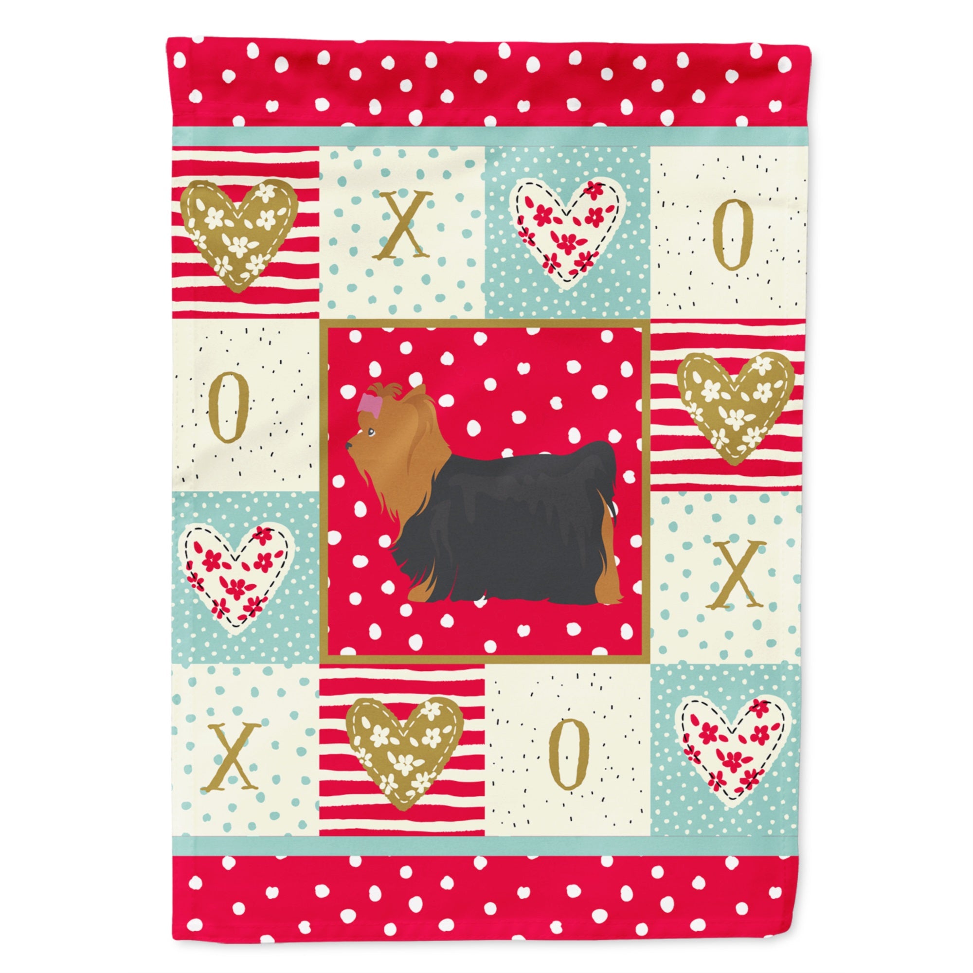 Yorkshire Terrier #1 Love Flag Garden Size