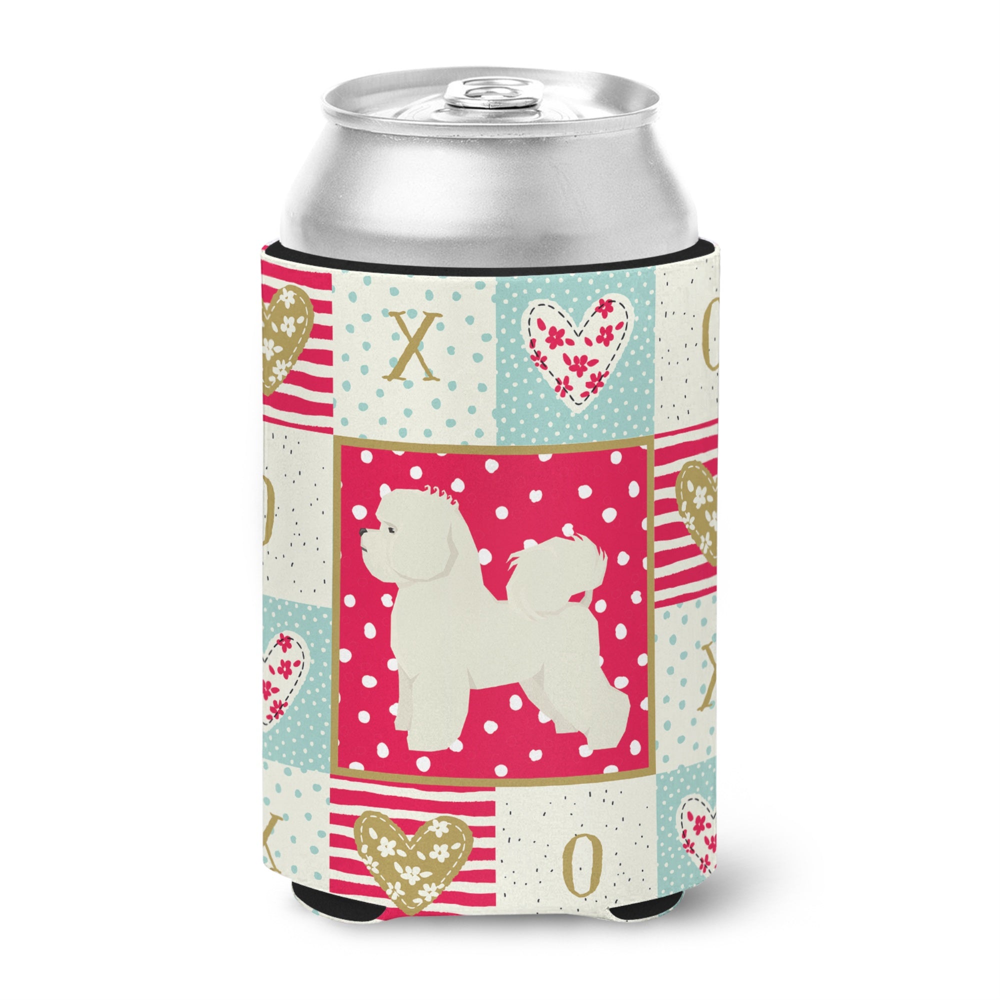 Bichon Frise Love Can Or Bottle Hugger