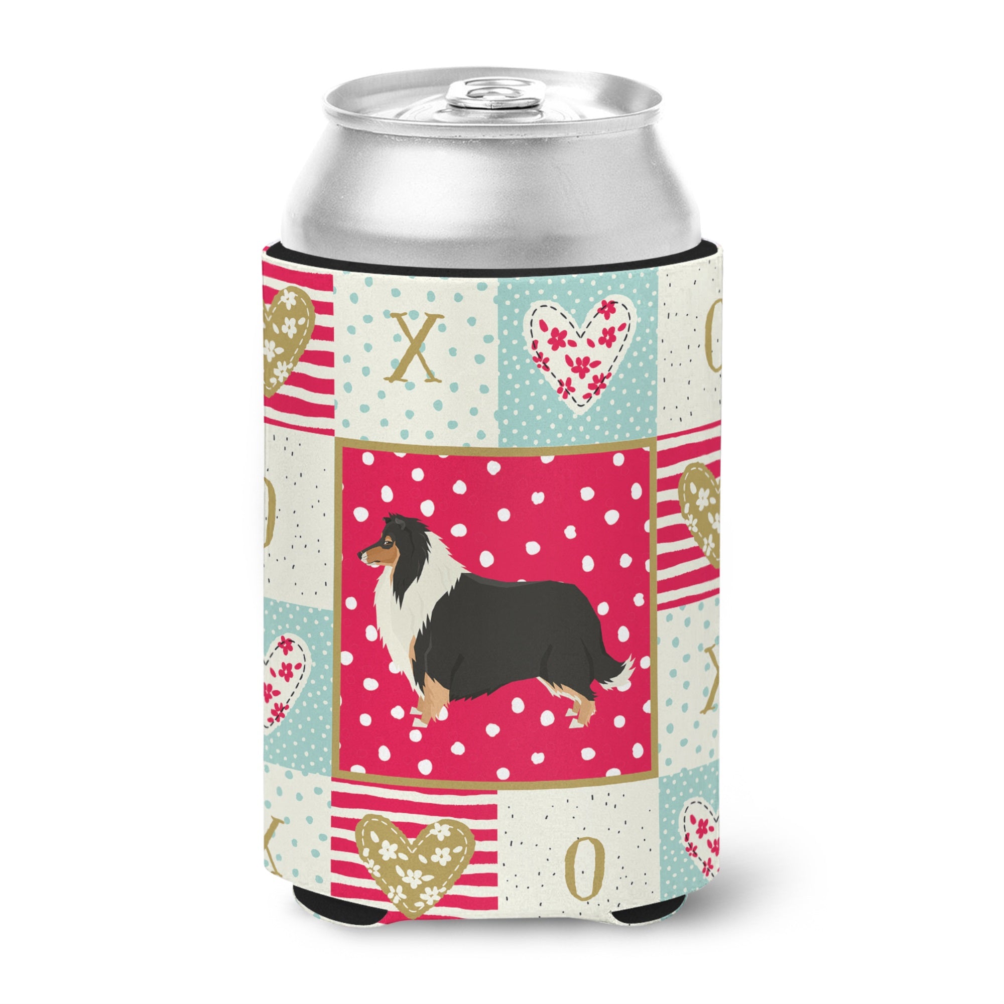 Collie Love Can Or Bottle Hugger