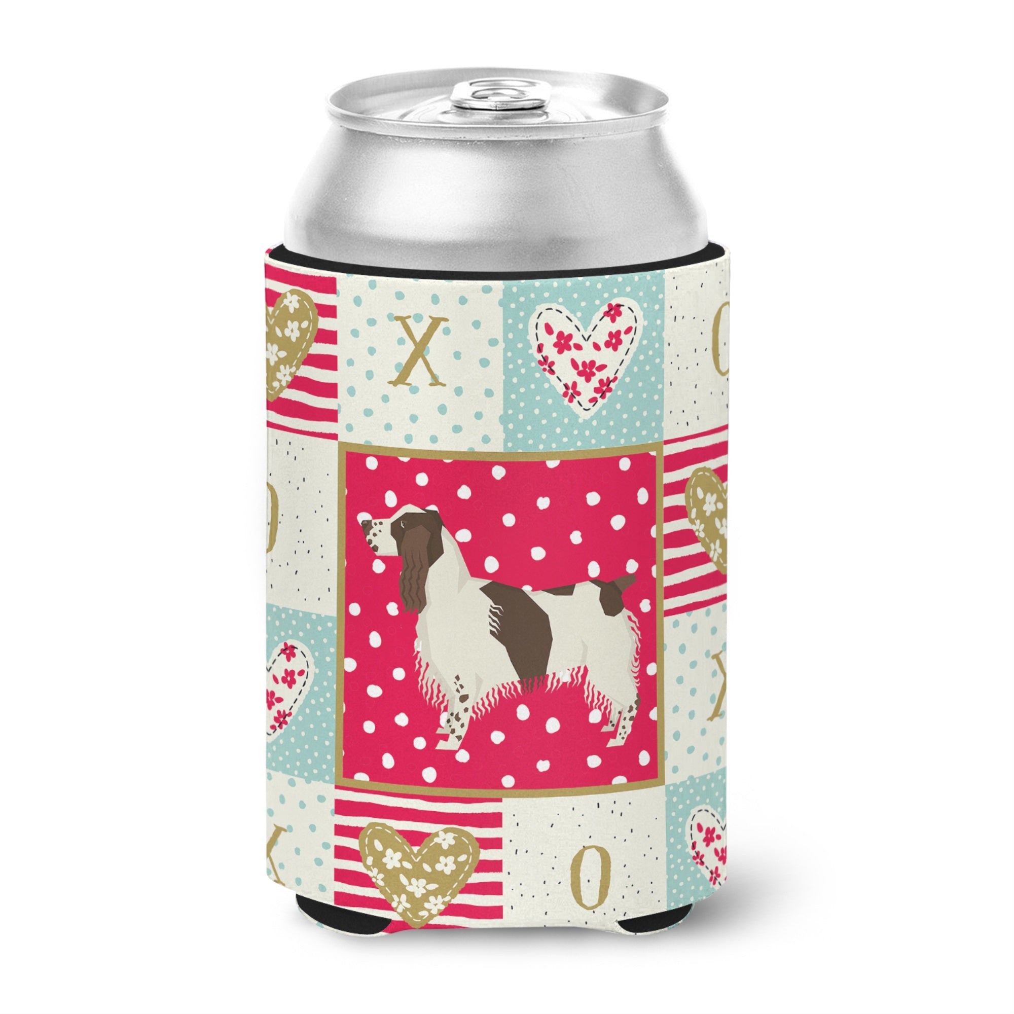 English Springer Spaniel Love Can Or Bottle Hugger