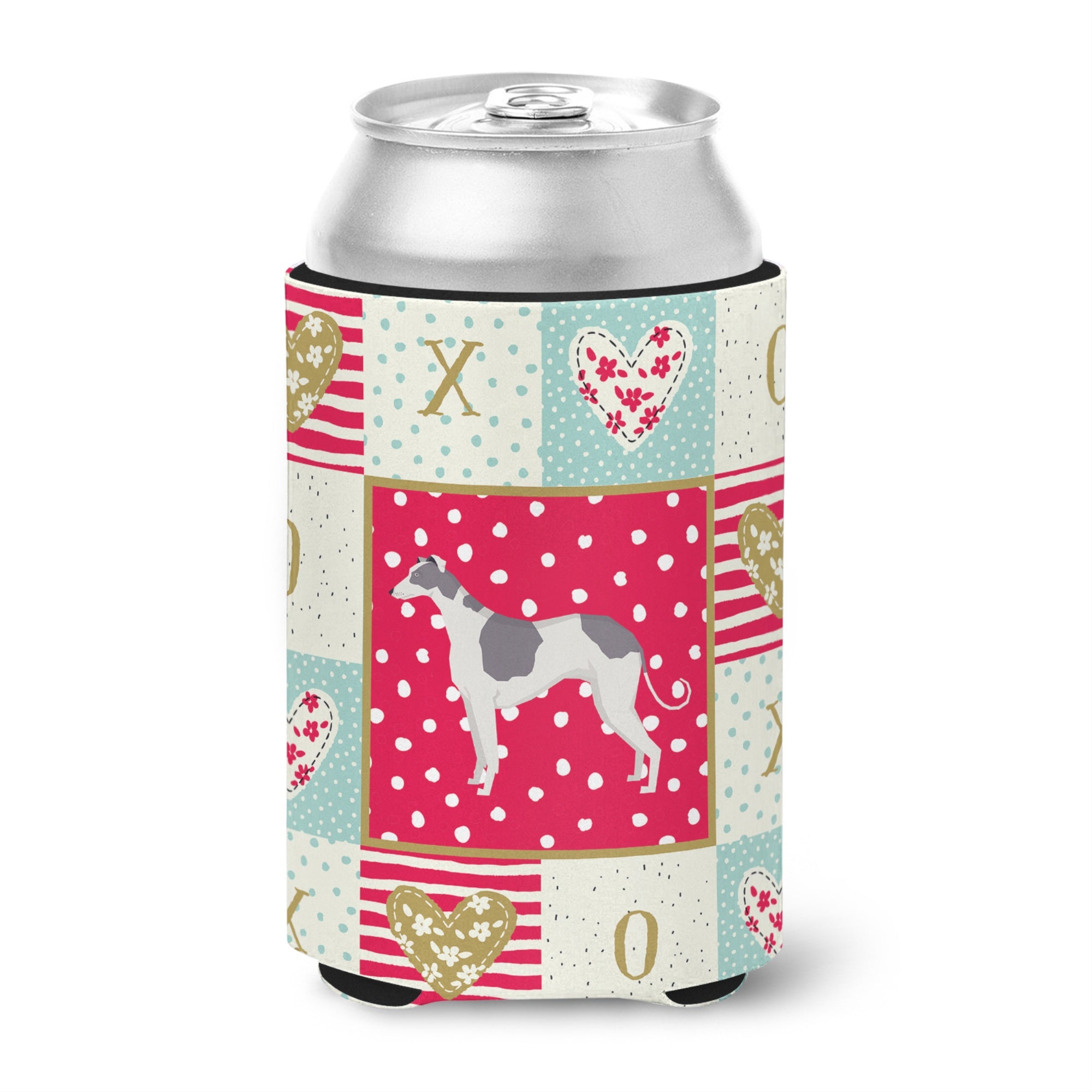 Greyhound Love Can Or Bottle Hugger