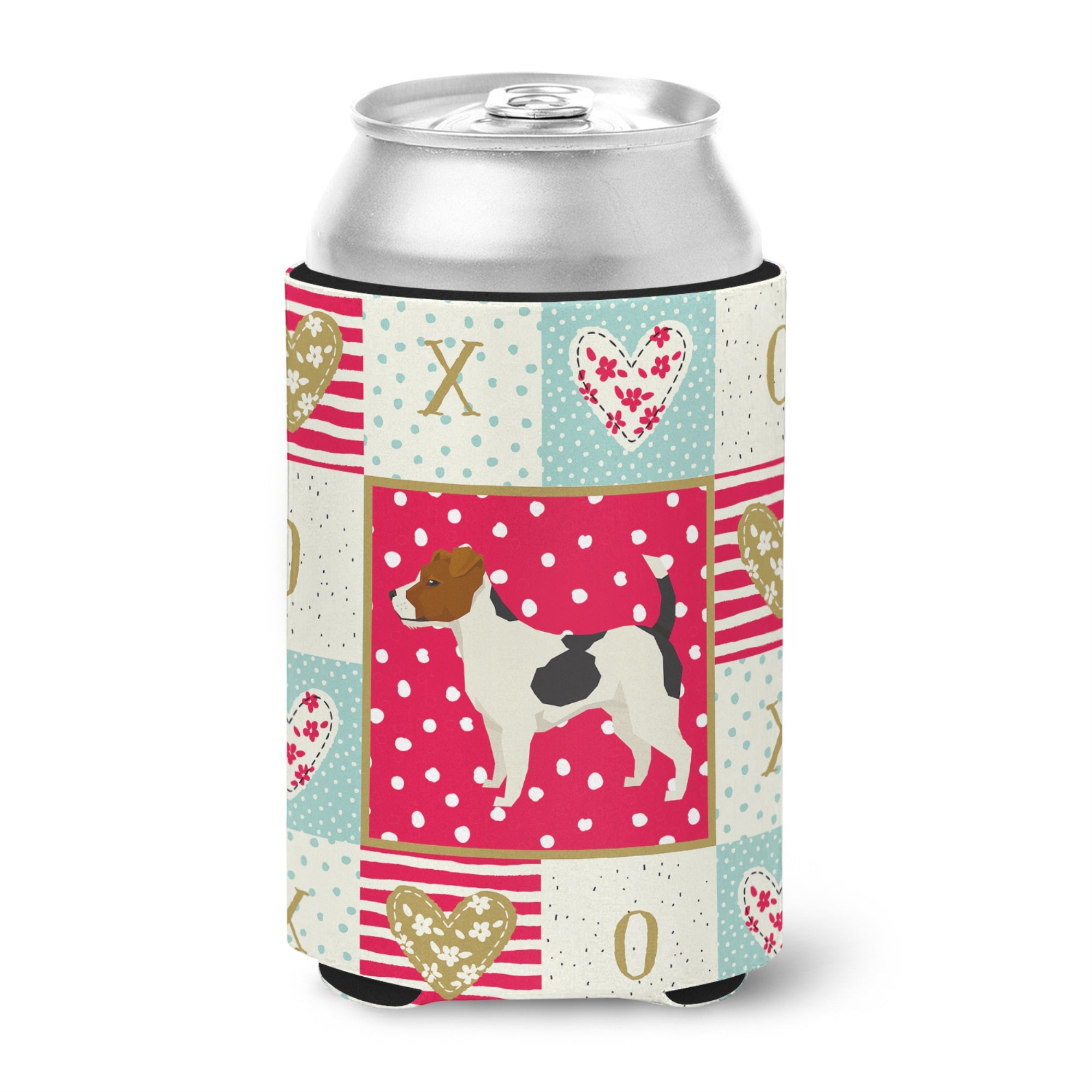 Jack Russell Terrier Love Can Or Bottle Hugger