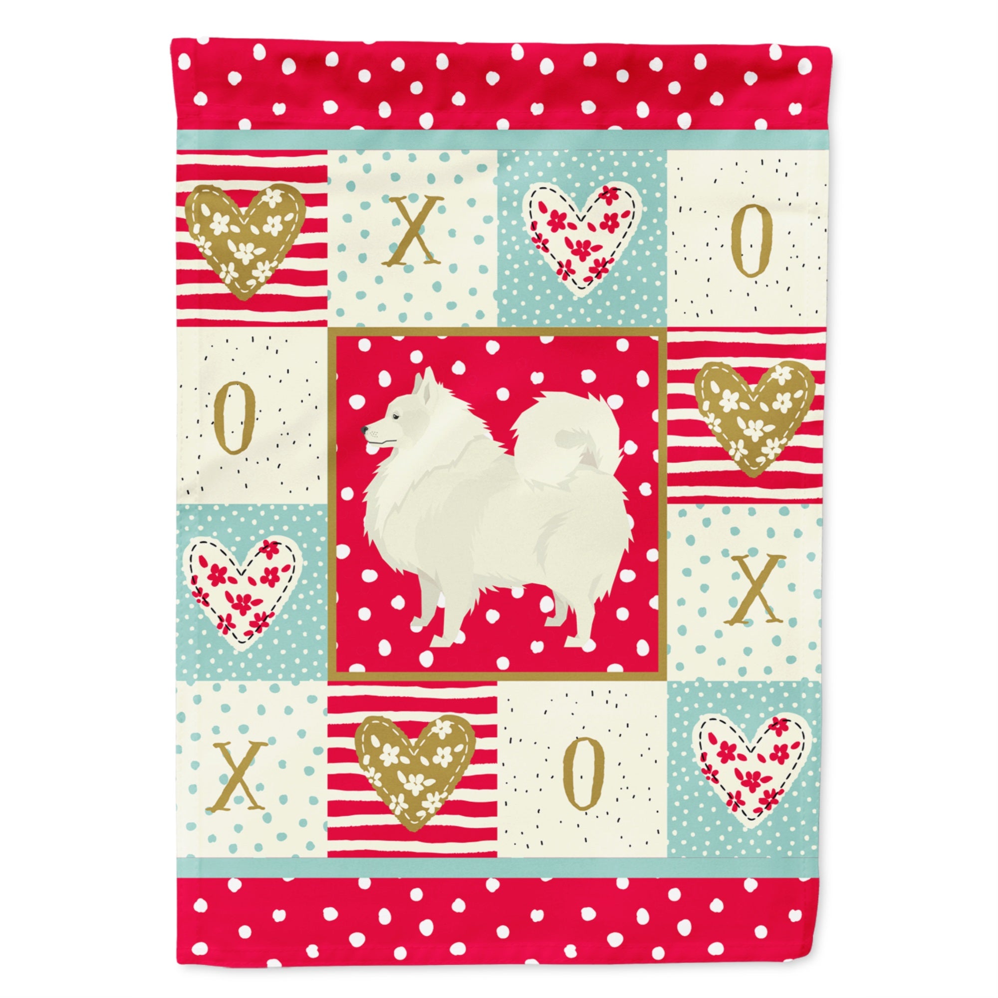 Spitz Love Flag Garden Size