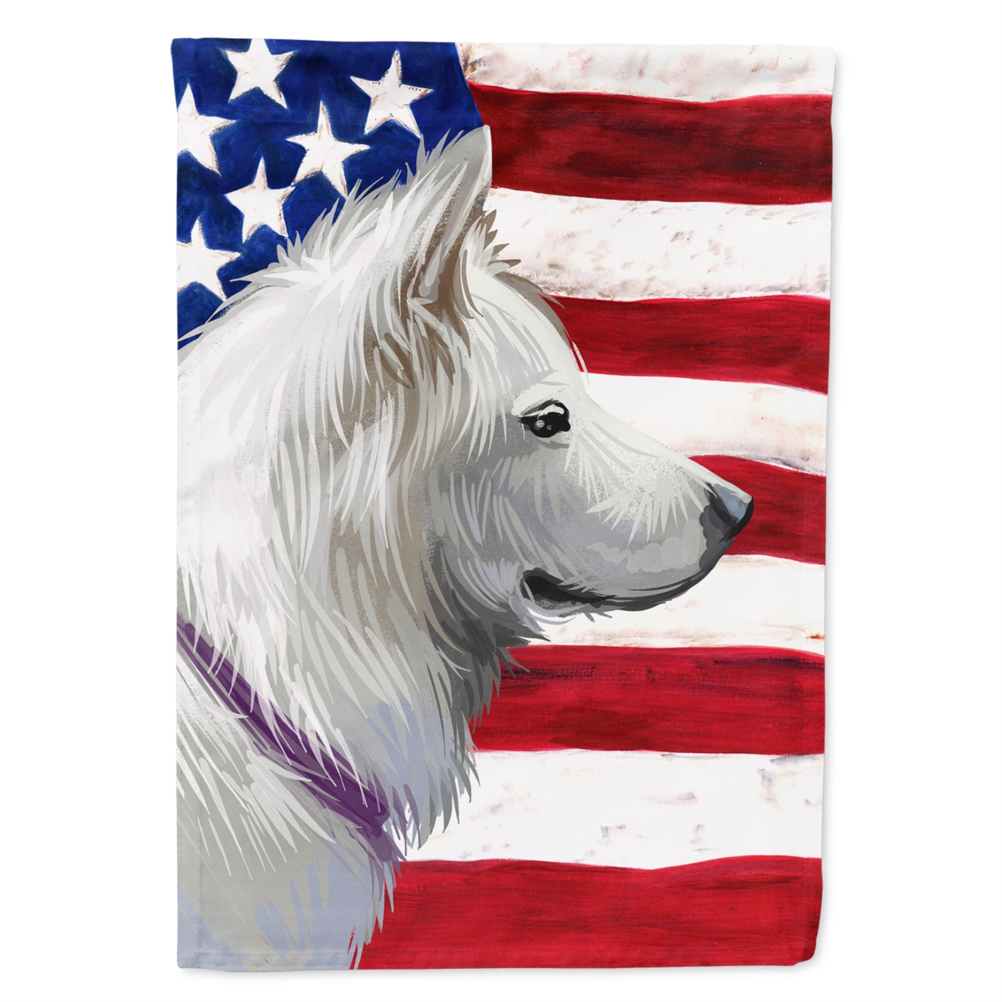 Pungsan Poongsan Dog American Flag Flag Canvas House Size