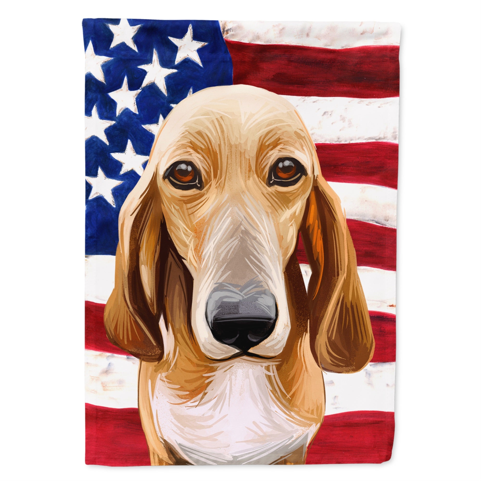 Schweizer Laufhund Dog American Flag Flag Canvas House Size