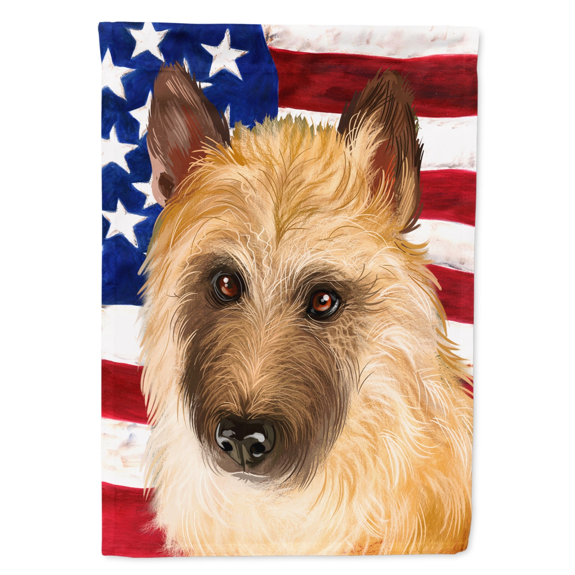 Belgian Laekenois American Flag Flag Garden Size