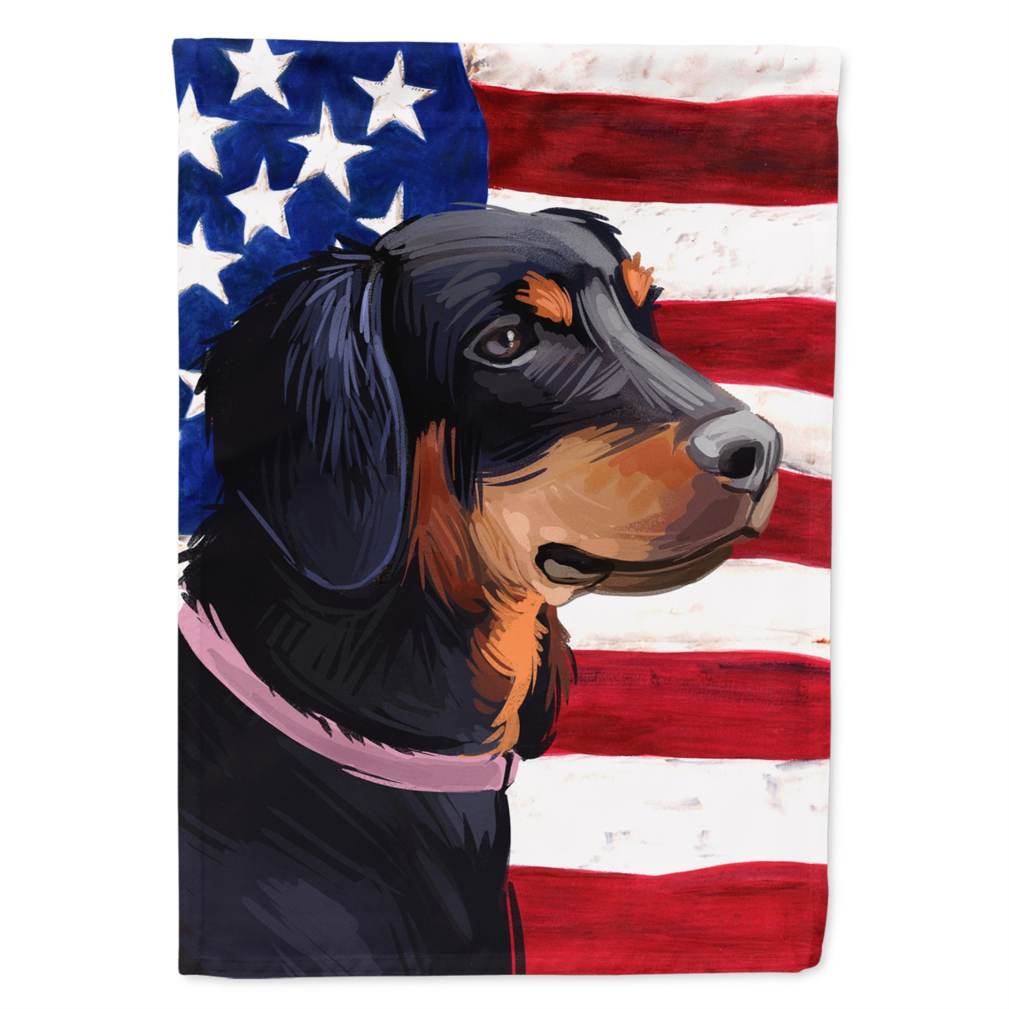 Slovensky Kopov American Flag Flag Garden Size