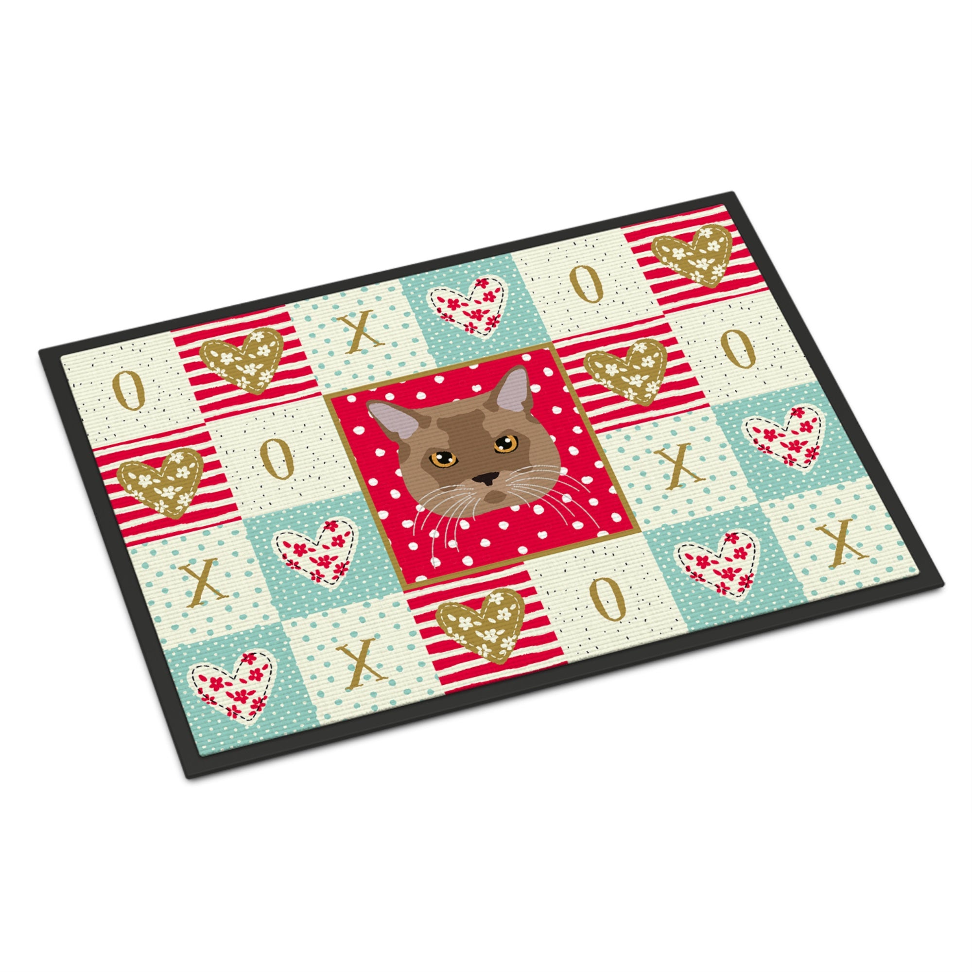 European Burmese Cat Love Indoor Or Outdoor Mat 24X36
