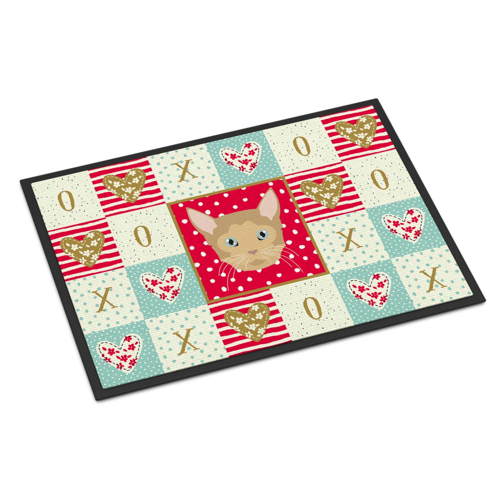 German Rex Cat Love Indoor Or Outdoor Mat 24X36
