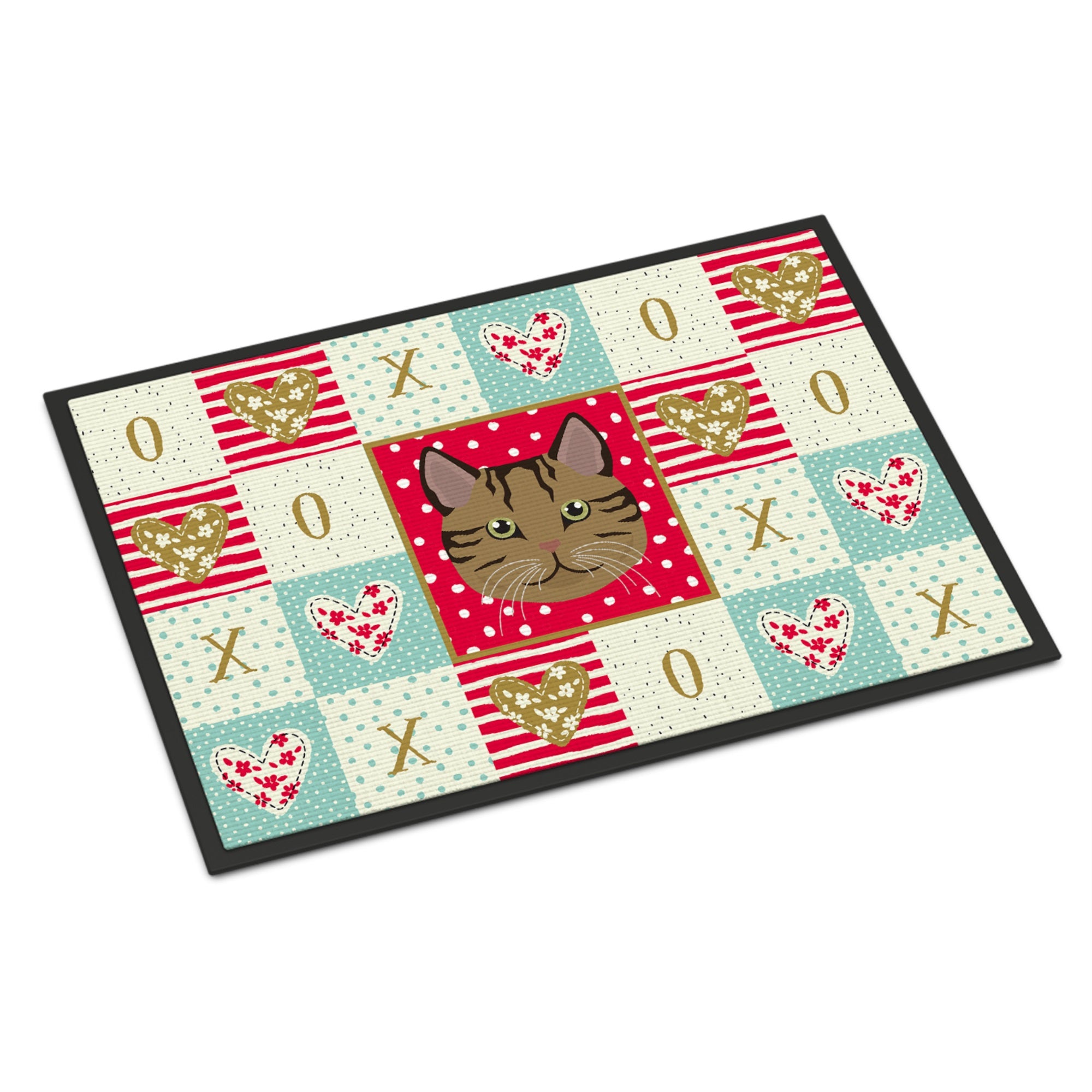 Scottish Straight Cat Love Indoor Or Outdoor Mat 24X36