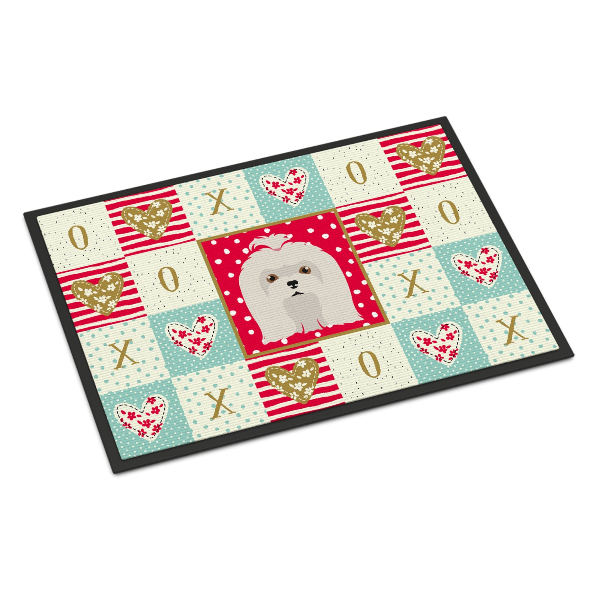 Maltese Love Indoor Or Outdoor Mat 24X36
