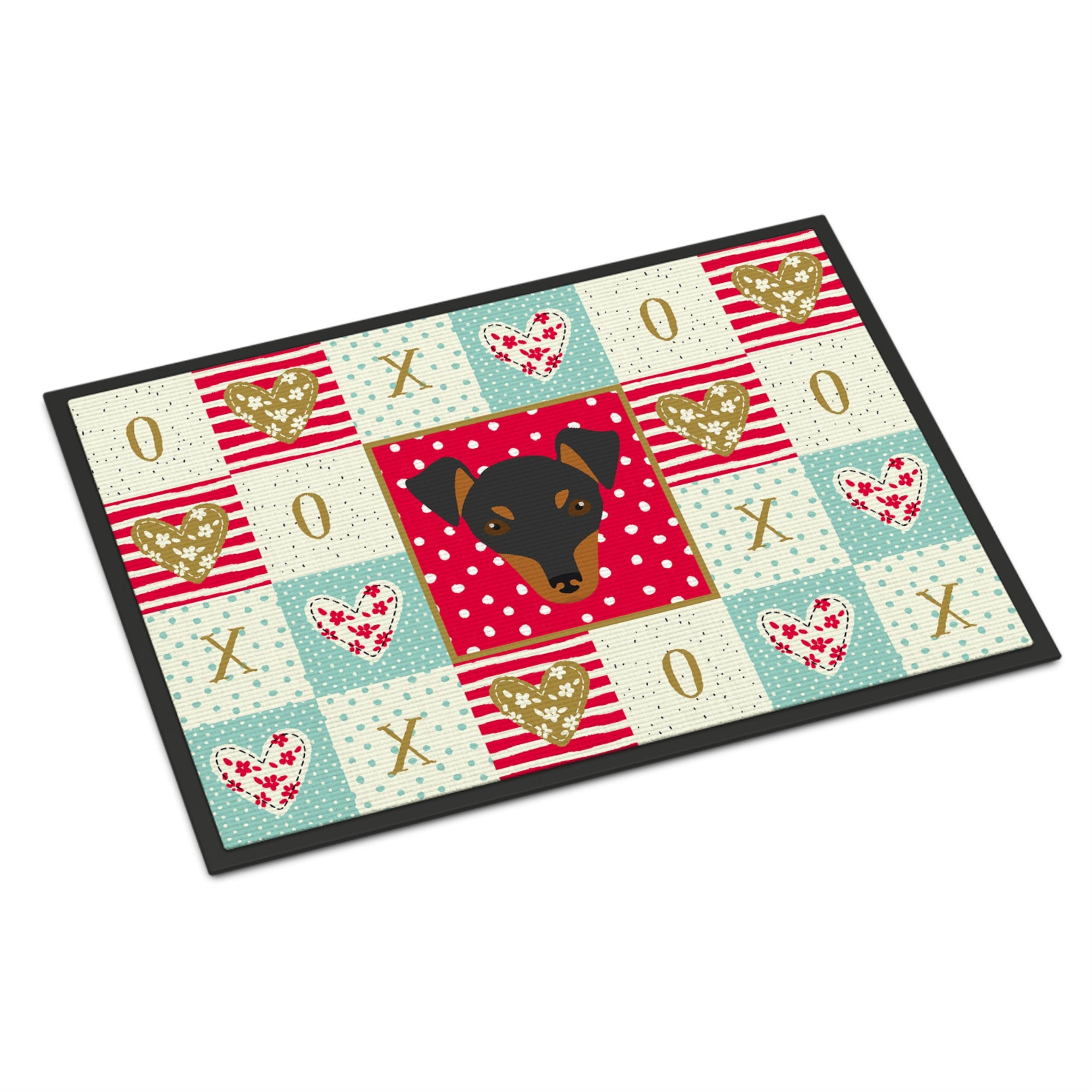 Manchester Toy Terrier Love Indoor Or Outdoor Mat 24X36