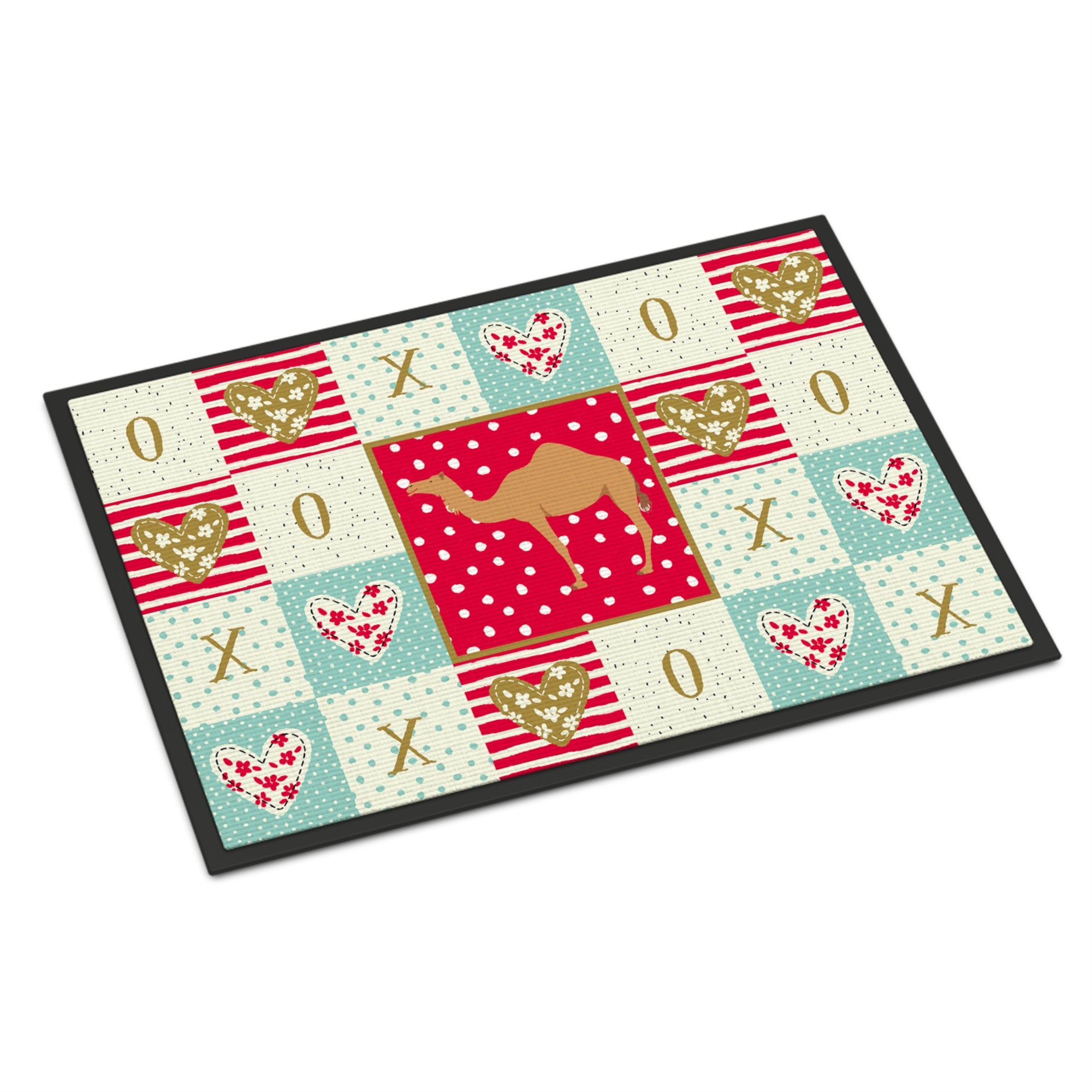 Arabian Camel Dromedary Love Indoor Or Outdoor Mat 24X36