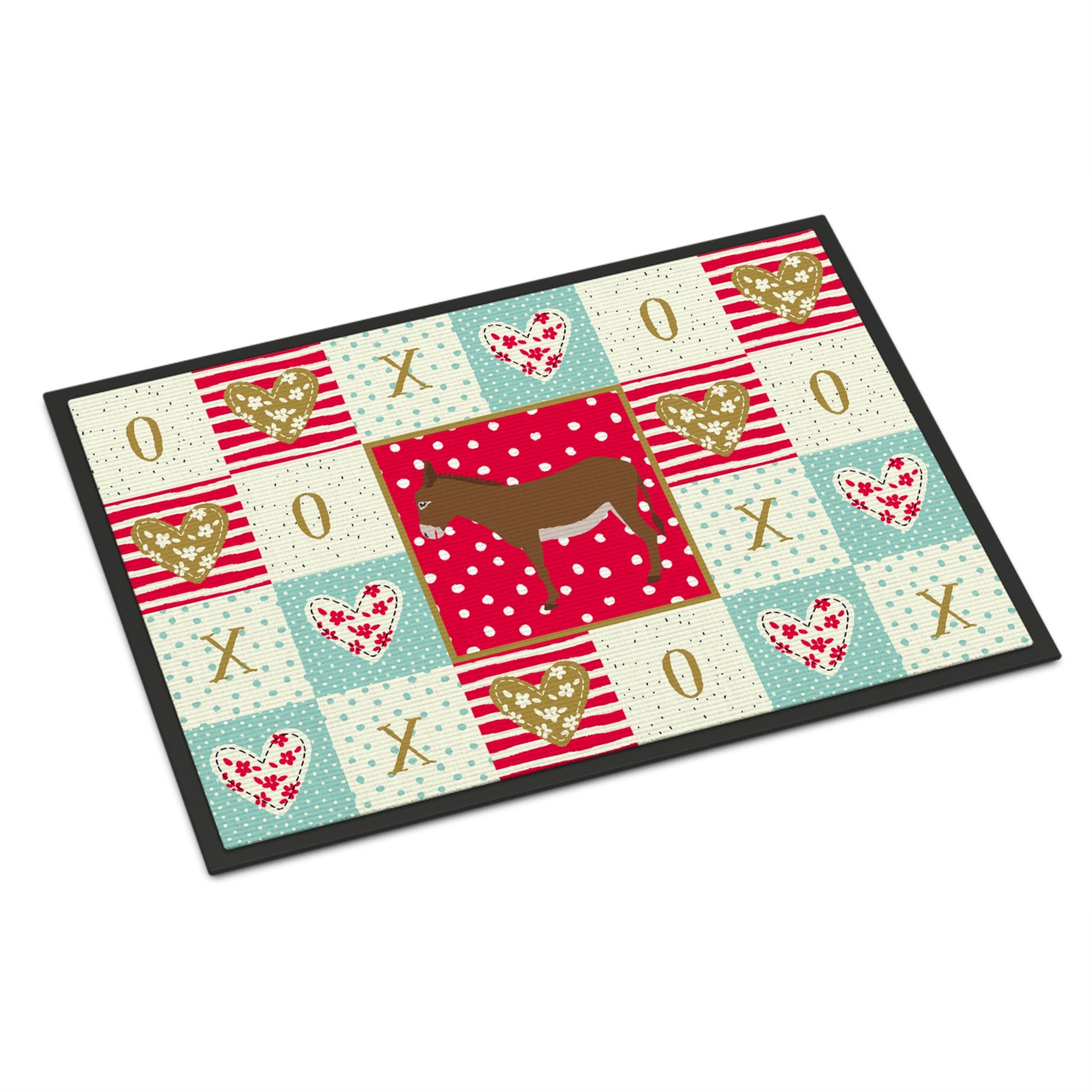 Cotentin Donkey Love Indoor Or Outdoor Mat 24X36