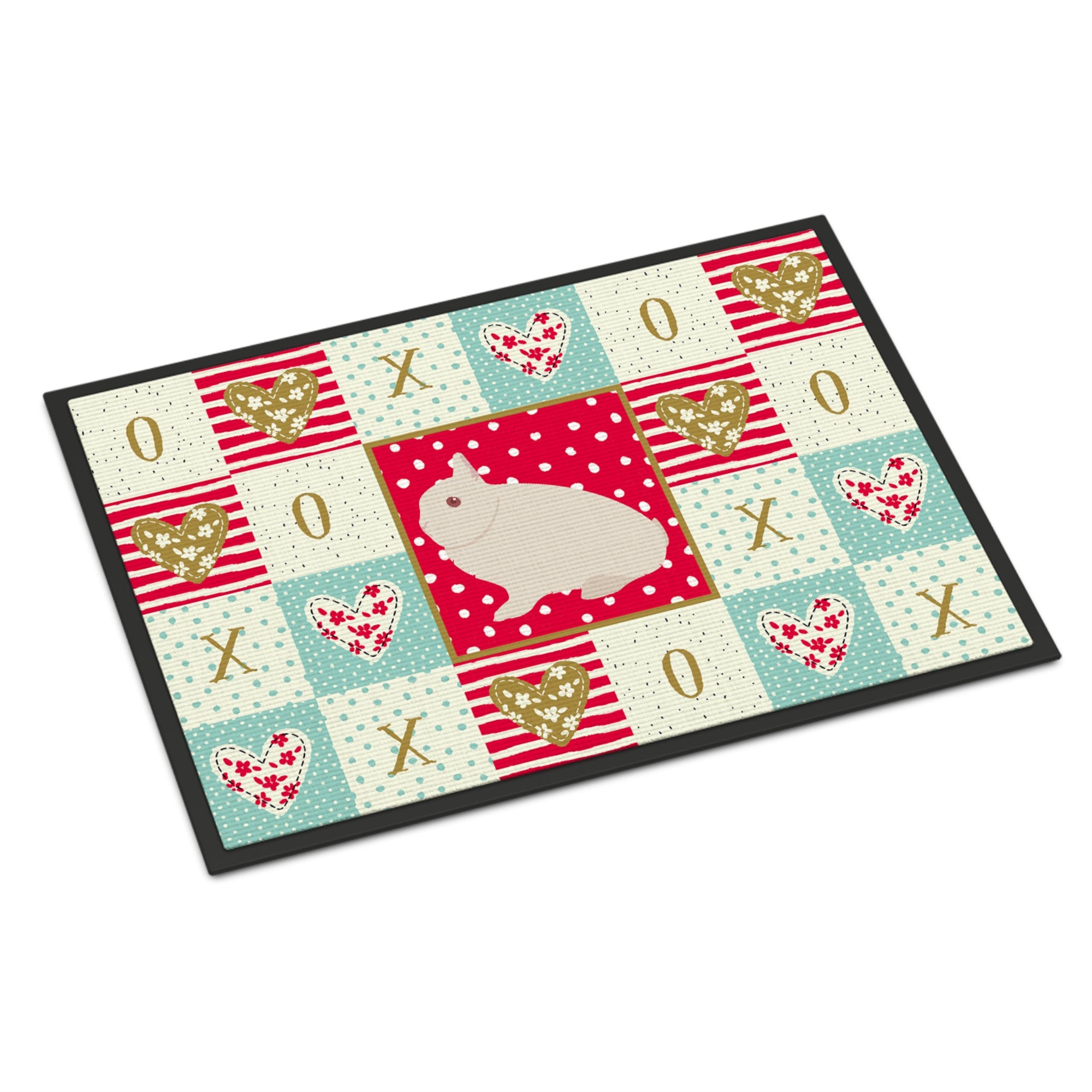 Hermelin Rabbit Love Indoor Or Outdoor Mat 24X36