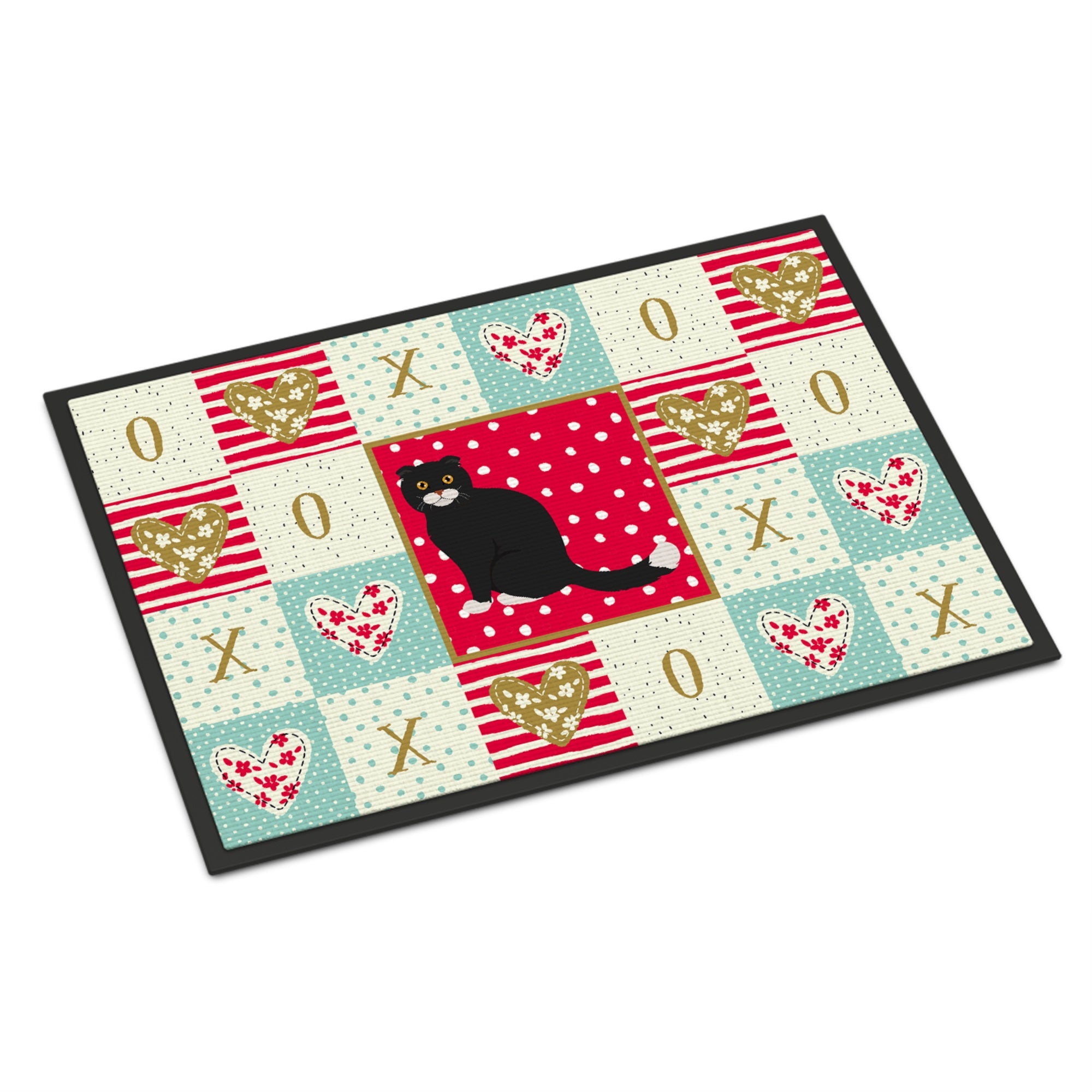 Foldex Exotic Fold #2 Cat Love Indoor Or Outdoor Mat 24X36