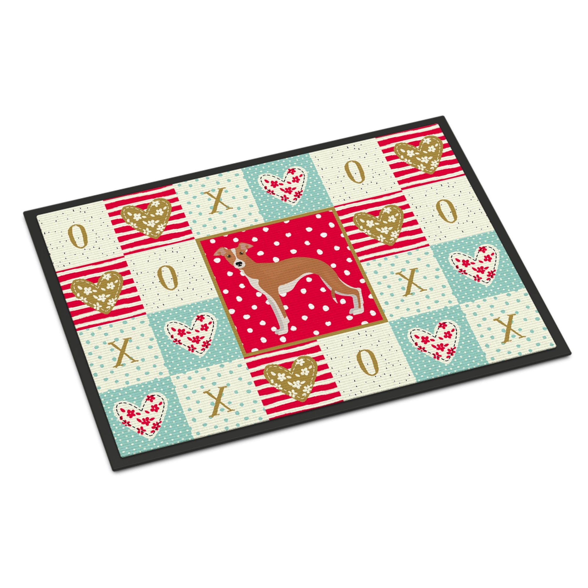 Italian Greyhound #2 Love Indoor Or Outdoor Mat 24X36