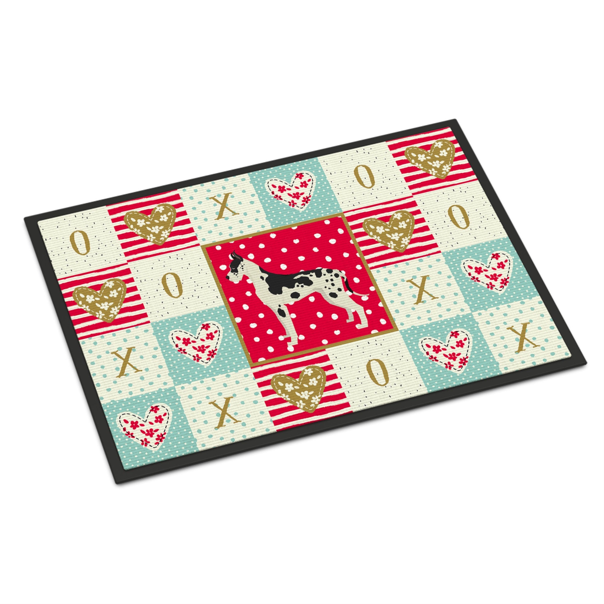 Great Dane Love Indoor Or Outdoor Mat 24X36