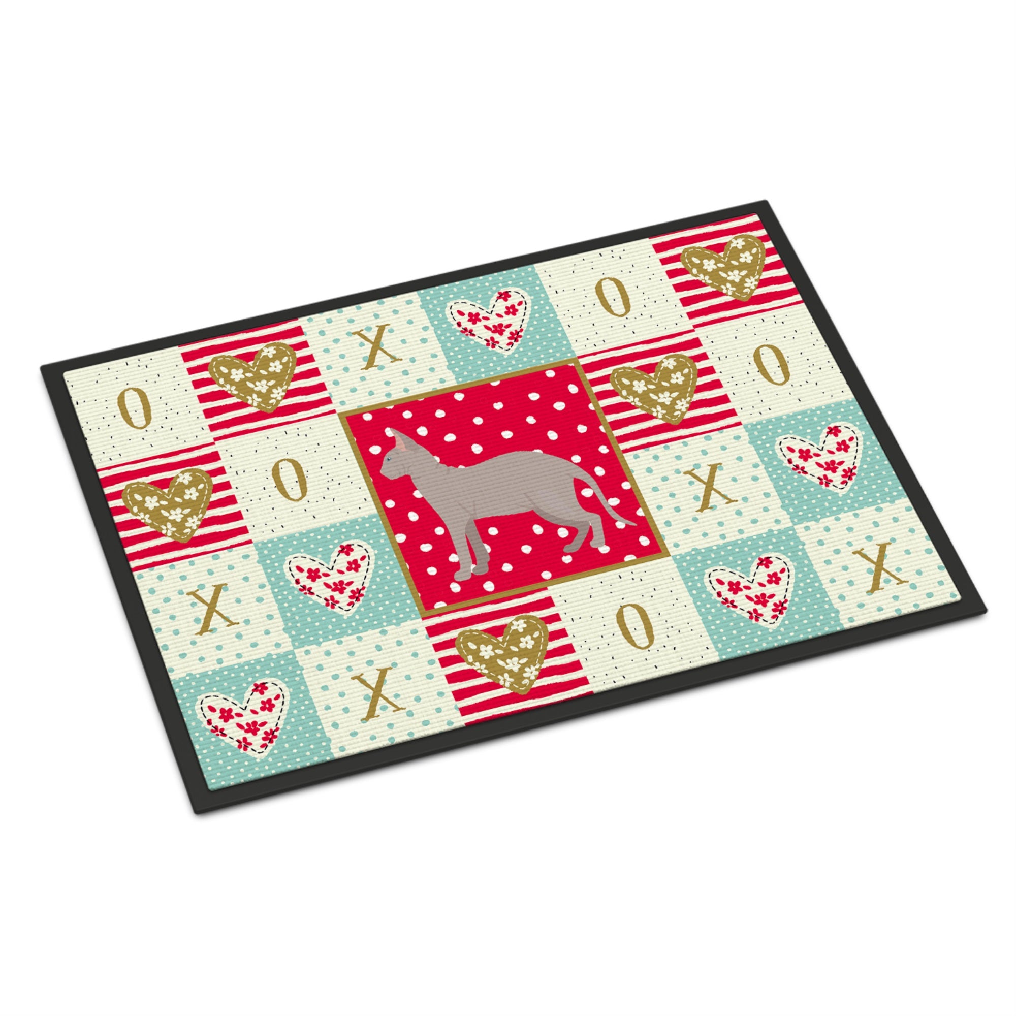 Don Sphynx Cat Love Indoor or Outdoor Mat 24x36