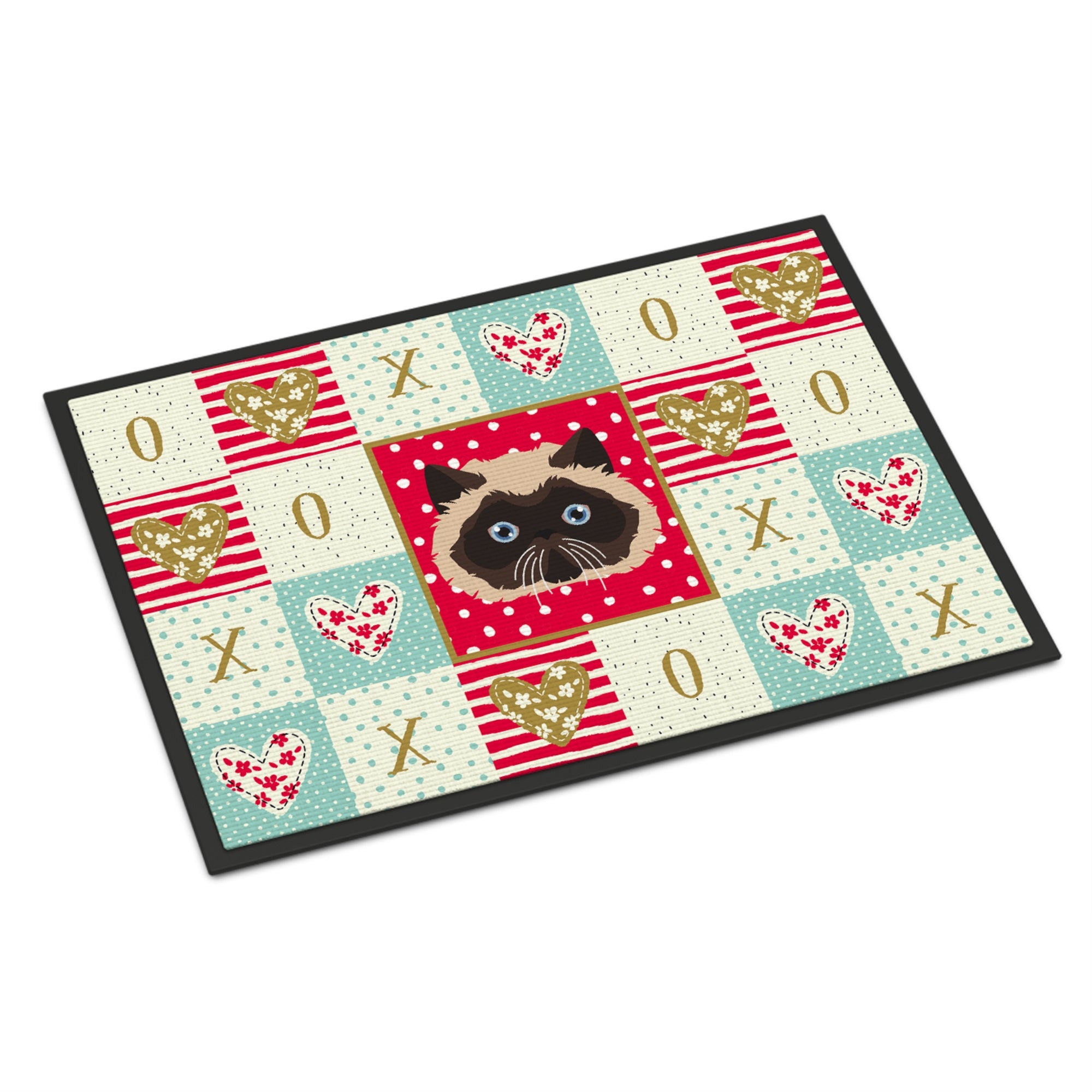 Colorpoint Persian Hymalayan Cat Love Indoor Or Outdoor Mat 18X27