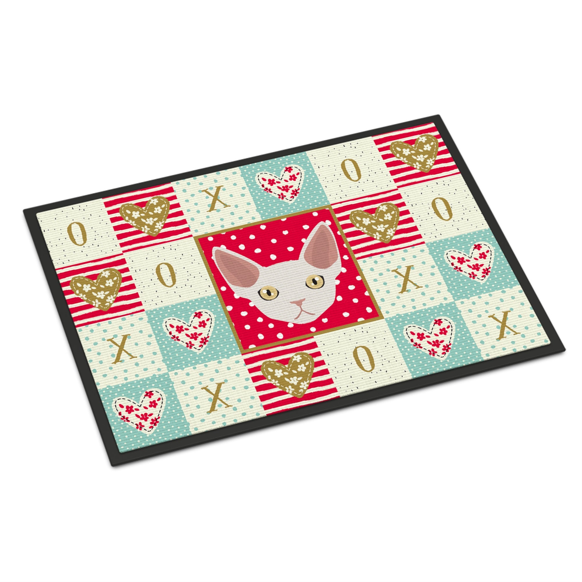 Devon Rex Cat Love Indoor Or Outdoor Mat 18X27