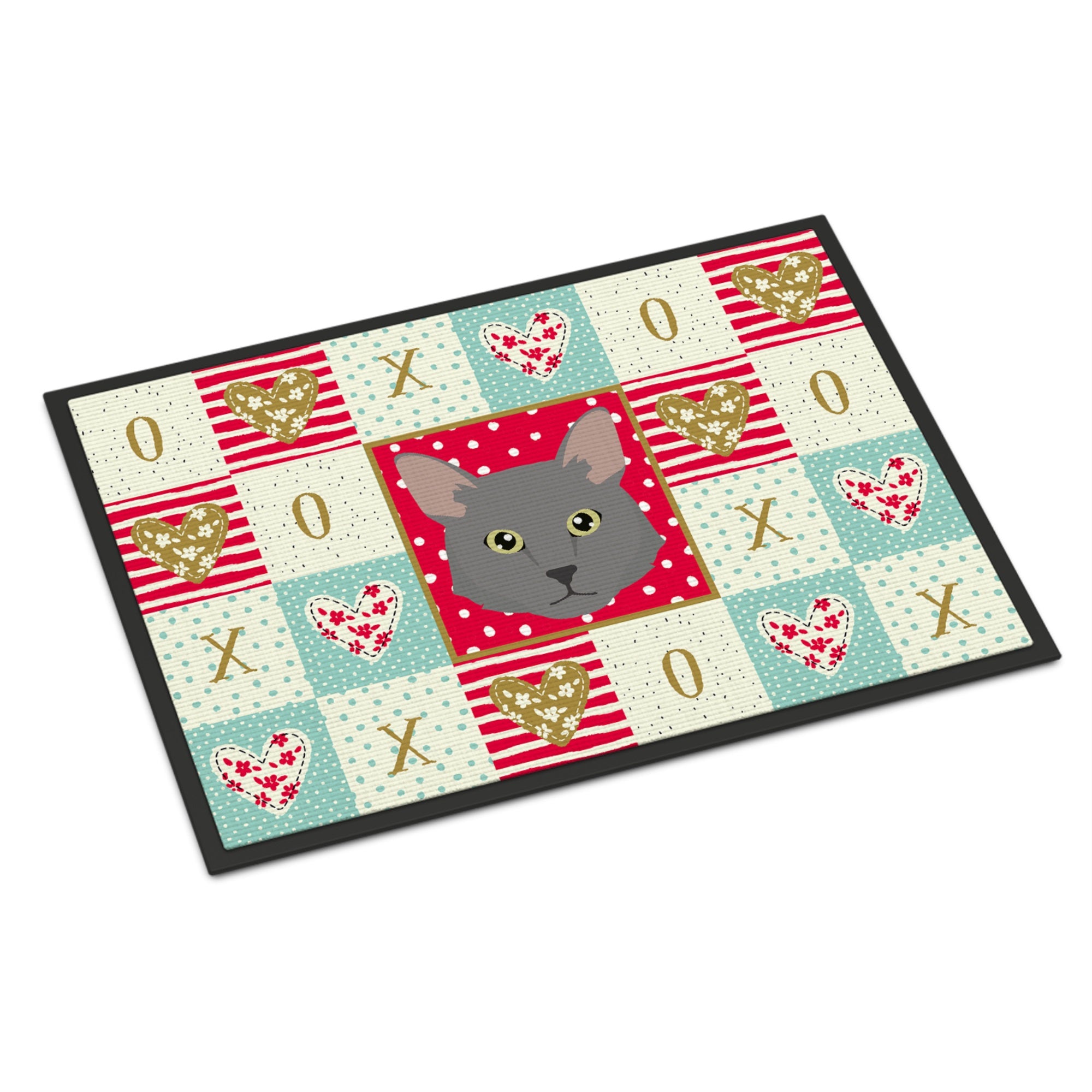 Nebelung Cat Love Indoor Or Outdoor Mat 18X27