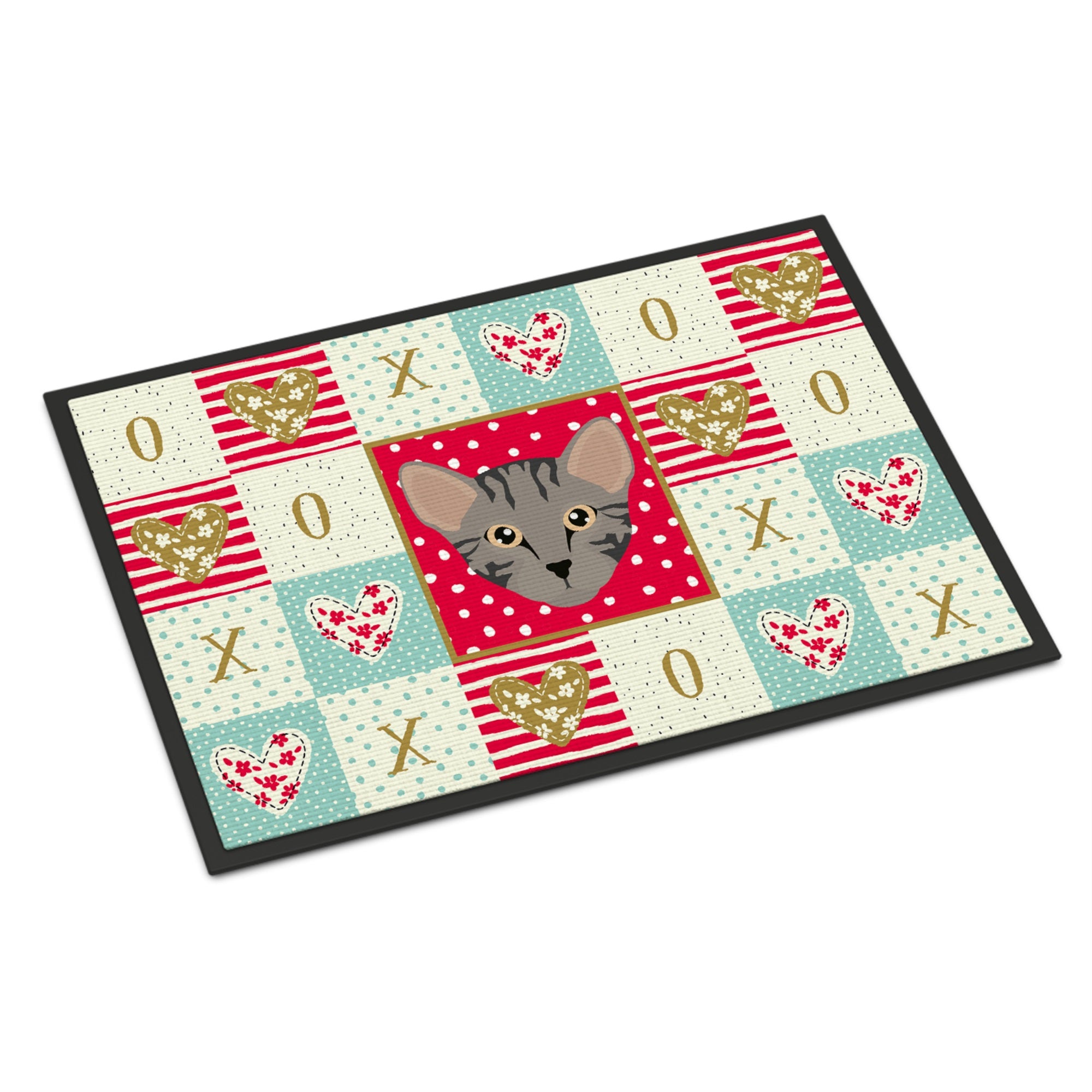Safari Cat Love Indoor Or Outdoor Mat 18X27