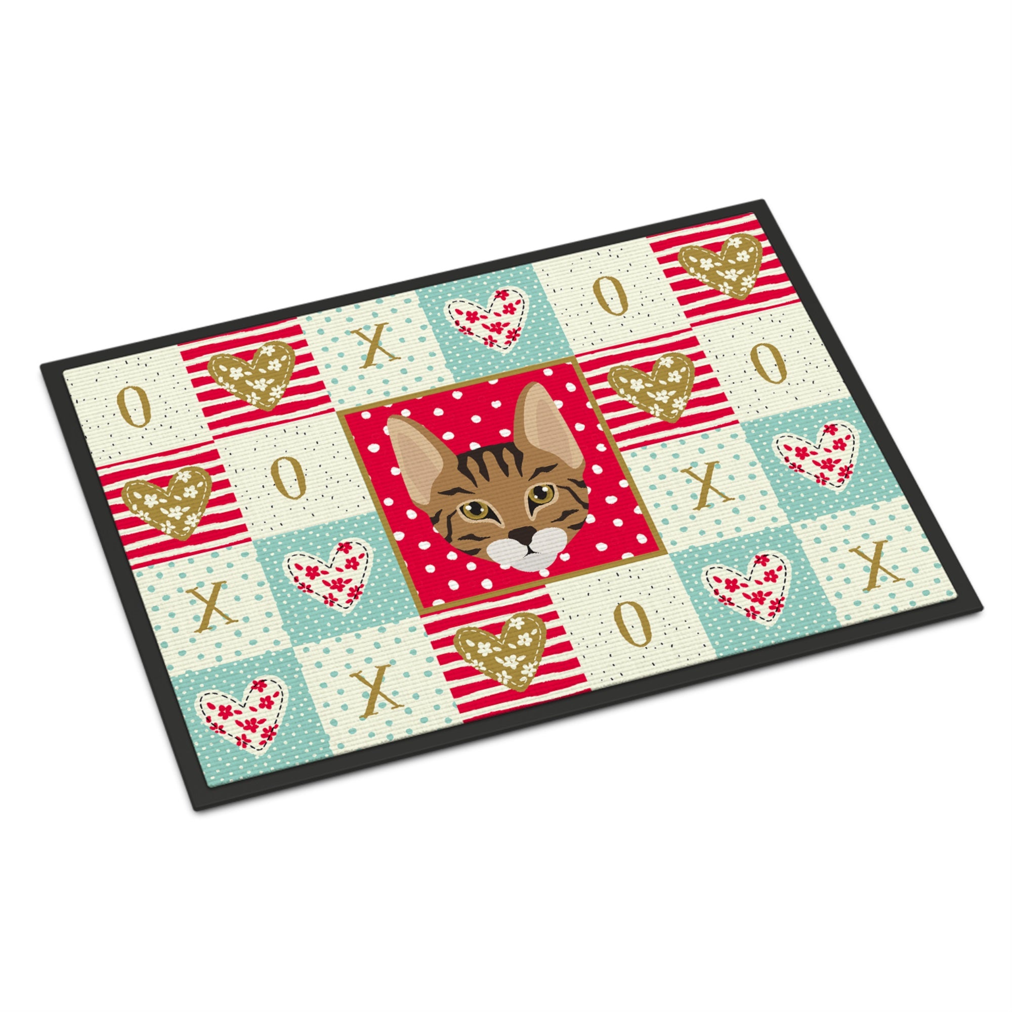 Savannah Cat Love Indoor Or Outdoor Mat 18X27