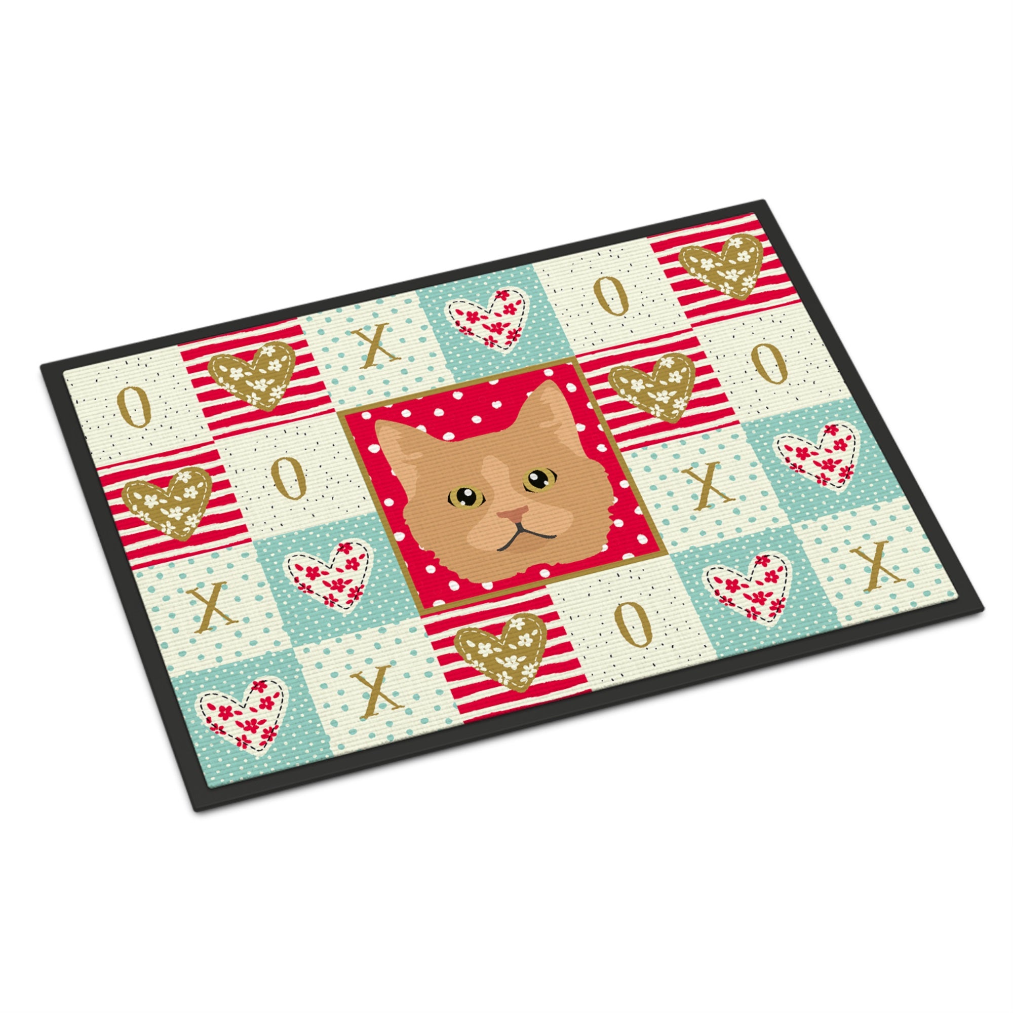 Selkirk Rex Cat Love Indoor Or Outdoor Mat 18X27